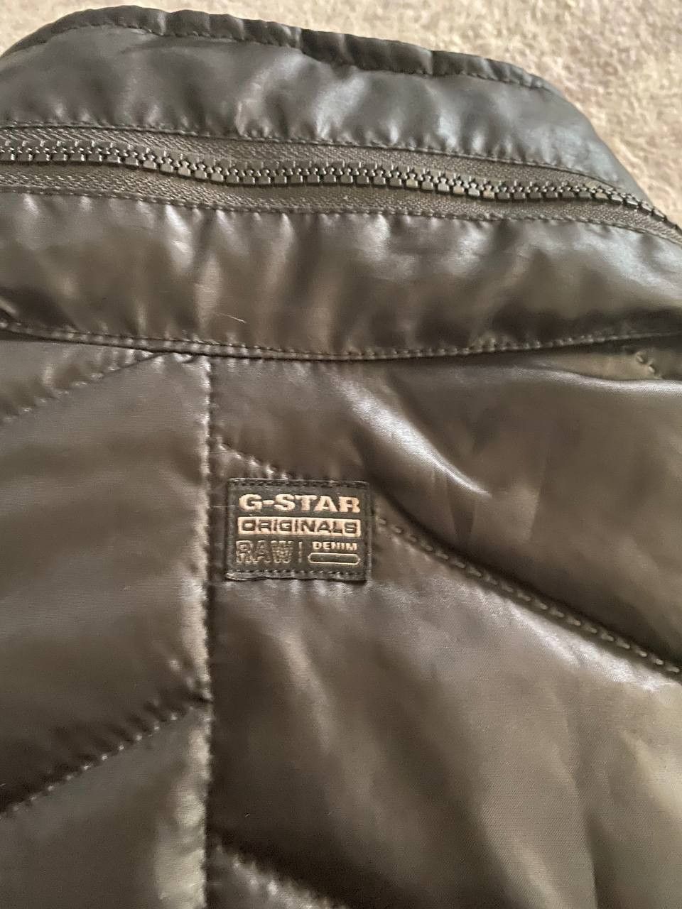 G-Star G-Star RAW Quilted Puffer Jacket Black Logo L Size US L / EU 52-54 / 3 - 5 Thumbnail