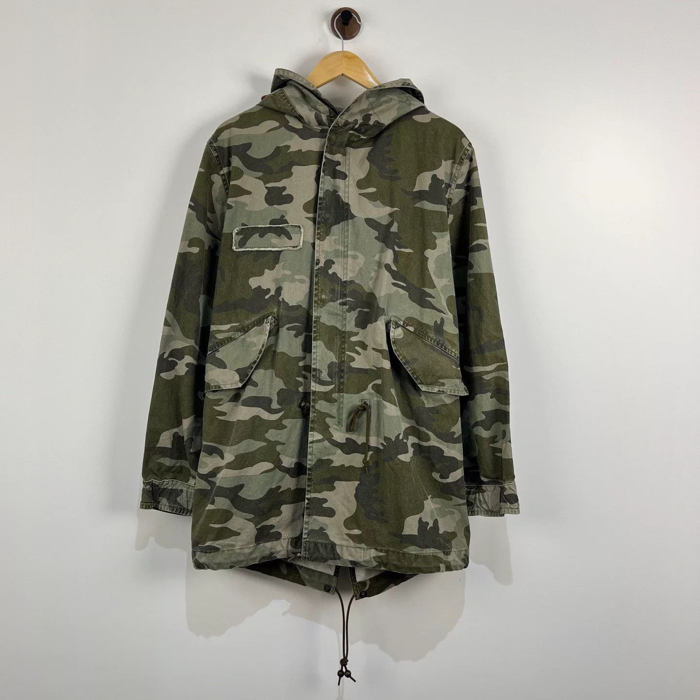 MR & MRS ITALY MRMRS Camo Coat for Women XS Size XS / US 0-2 / IT 36-38 - 1 Thumbnail
