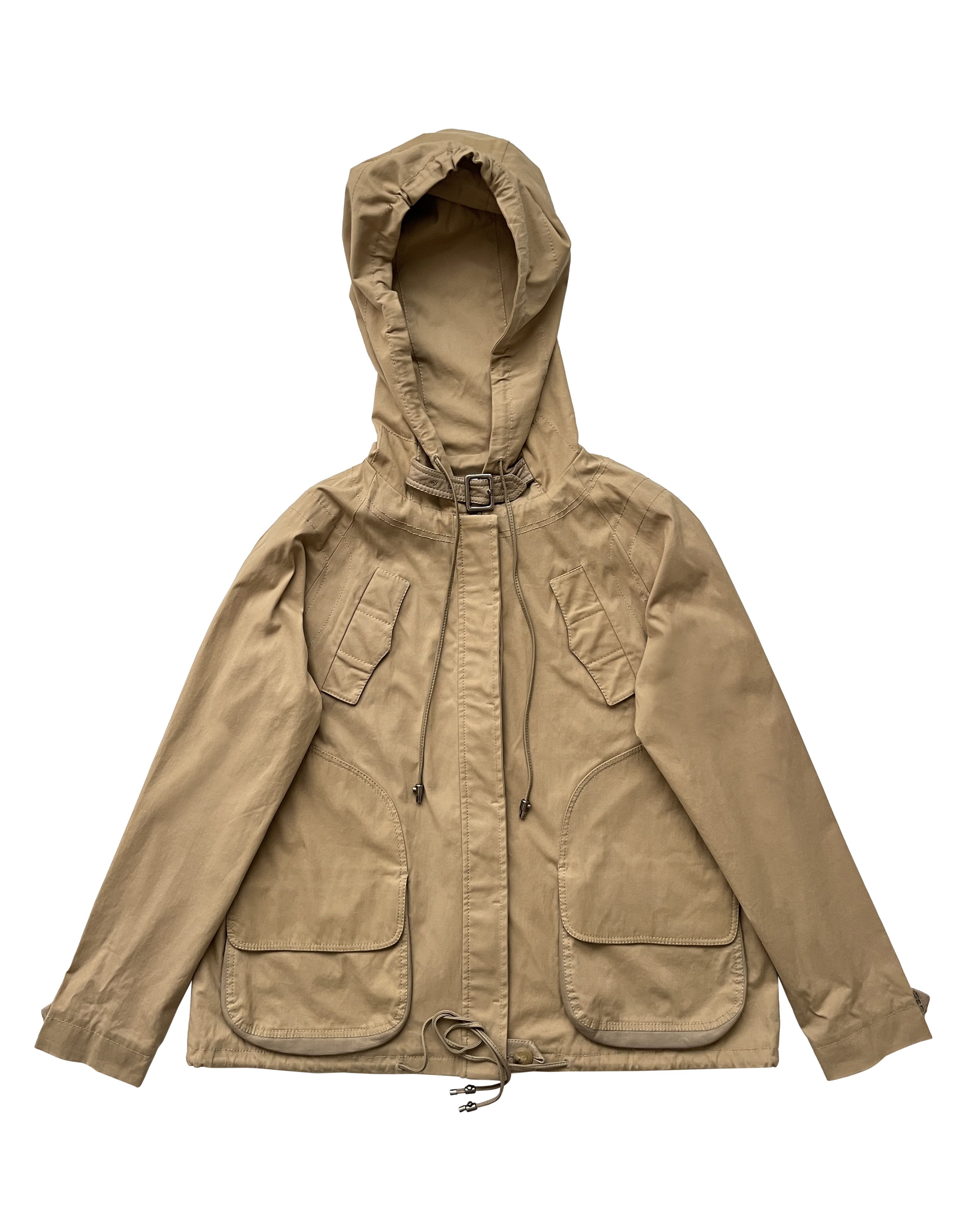 Dior ⚡️QUICK SALE⚡️2001 Dior John Galliano Beige Hooded Jacket Size S / US 4 / IT 40 - 1 Thumbnail