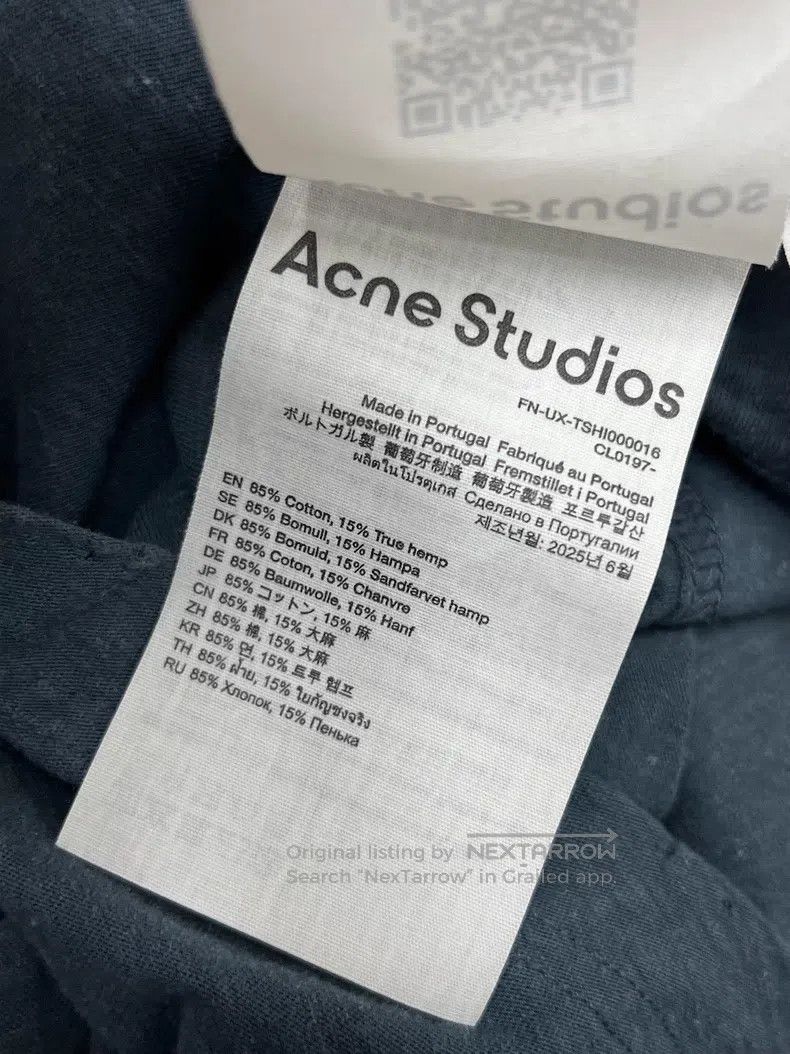 Acne Studios Acne Studios 1996 Series Letter Long Sleeve Size M / US 6-8 / IT 42-44 - 6 Thumbnail
