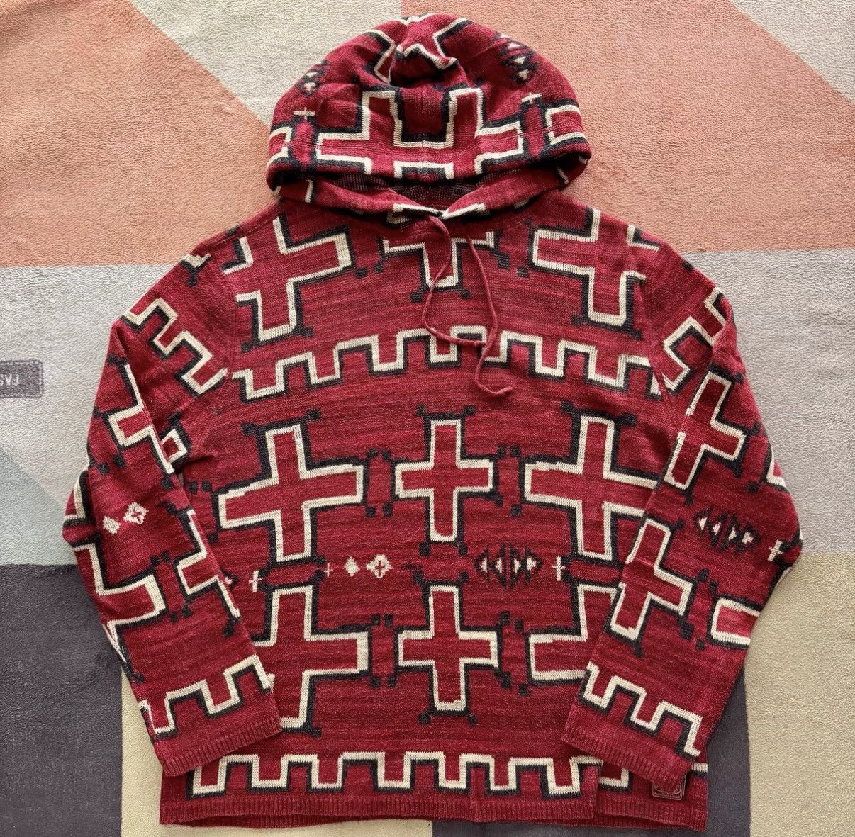 Denim & Supply Ralph Lauren Denim Supply Ralph Lauren Polo RL Navajo Knit Sweatshirt K22 Size US M / EU 48-50 / 2 - 1 Thumbnail