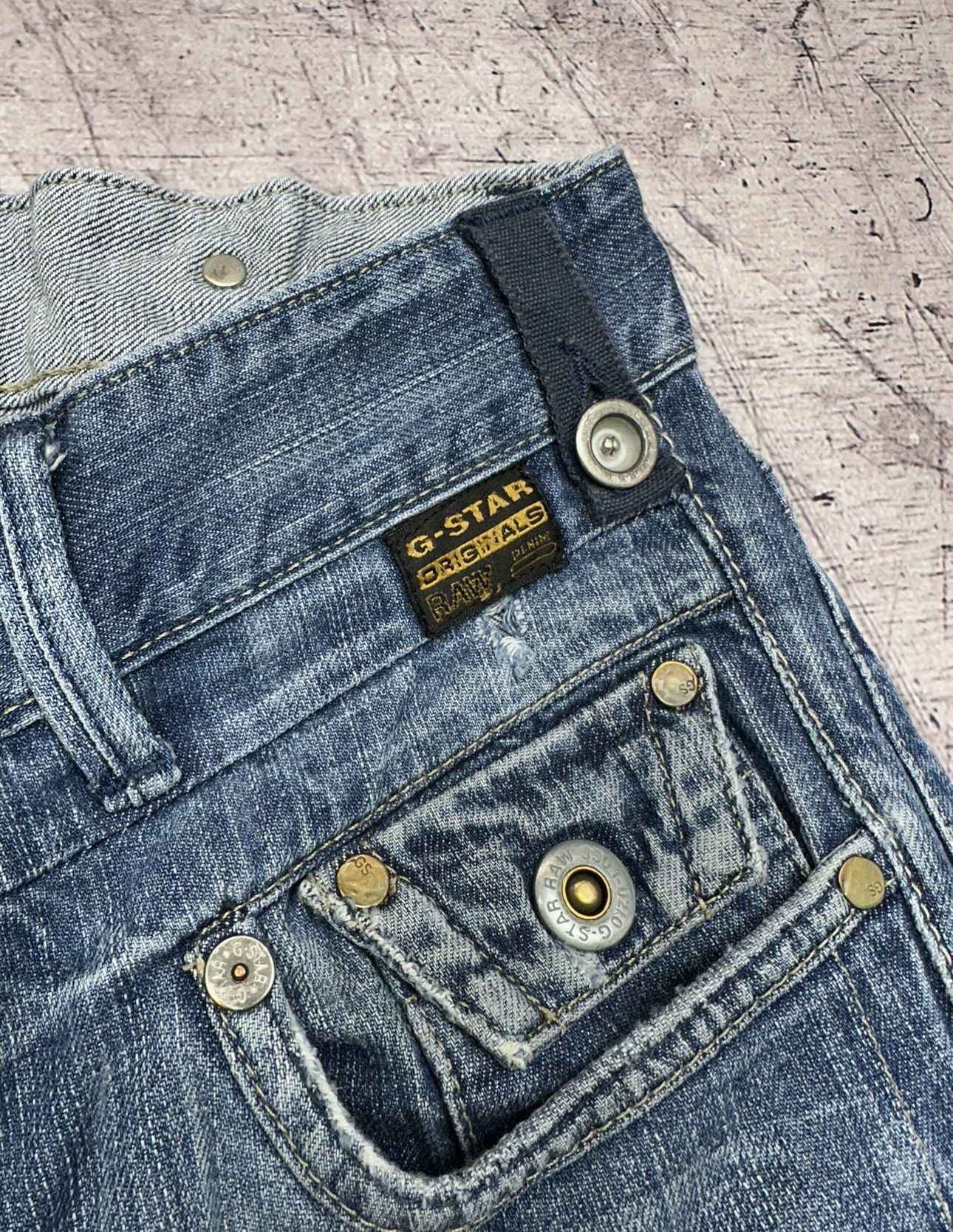 G-Star G Star Raw Army Radar Straight Mens Denim Pants Jeans Size US 32 / EU 48 - 3 Thumbnail