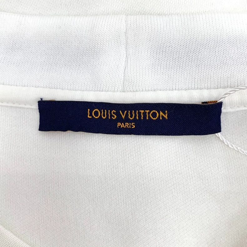 Louis Vuitton Louis Vuitton Cotton crewneck long sleeve T-shirt with whi Size US M / EU 48-50 / 2 - 5 Thumbnail