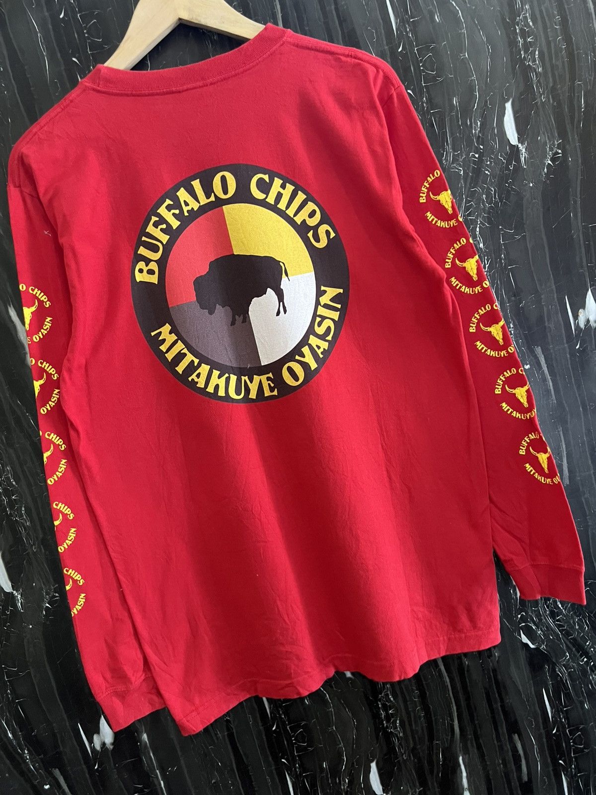 Japanese Brand BUFFALO CHIPS LONG SLEEVE TSHIRT Size US L / EU 52-54 / 3 - 4 Thumbnail