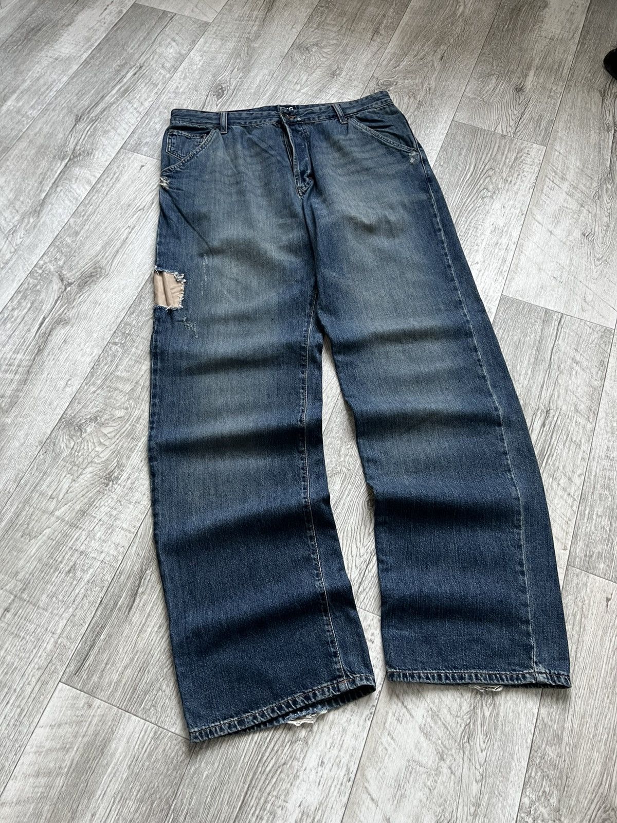 Dolce & Gabbana Archive Dolce Gabbana Big Logo Baggy Jeans TAS Hysteric Size US 36 / EU 52 - 9 Thumbnail