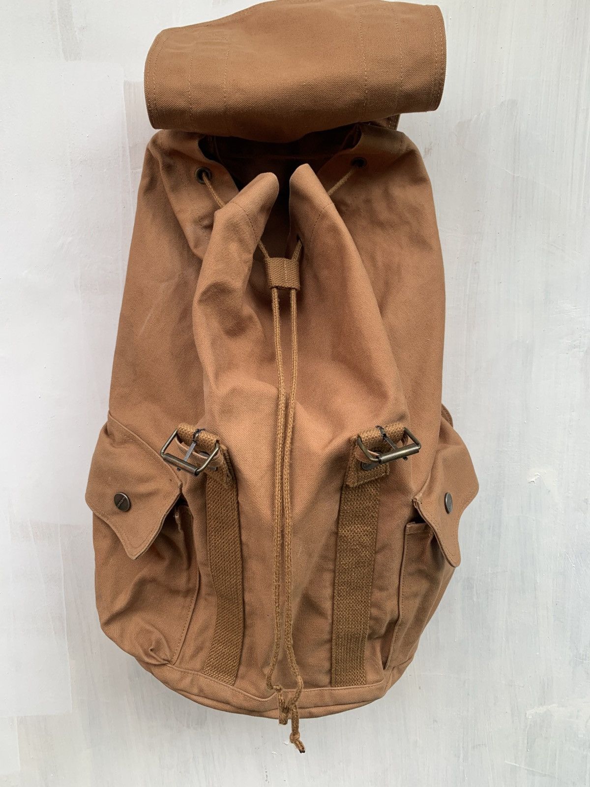 Carhartt 🔥RARE🔥 Vintage CARHARTT MI-48121 MILITARY DUCK CANVAS Size ONE SIZE - 6 Thumbnail