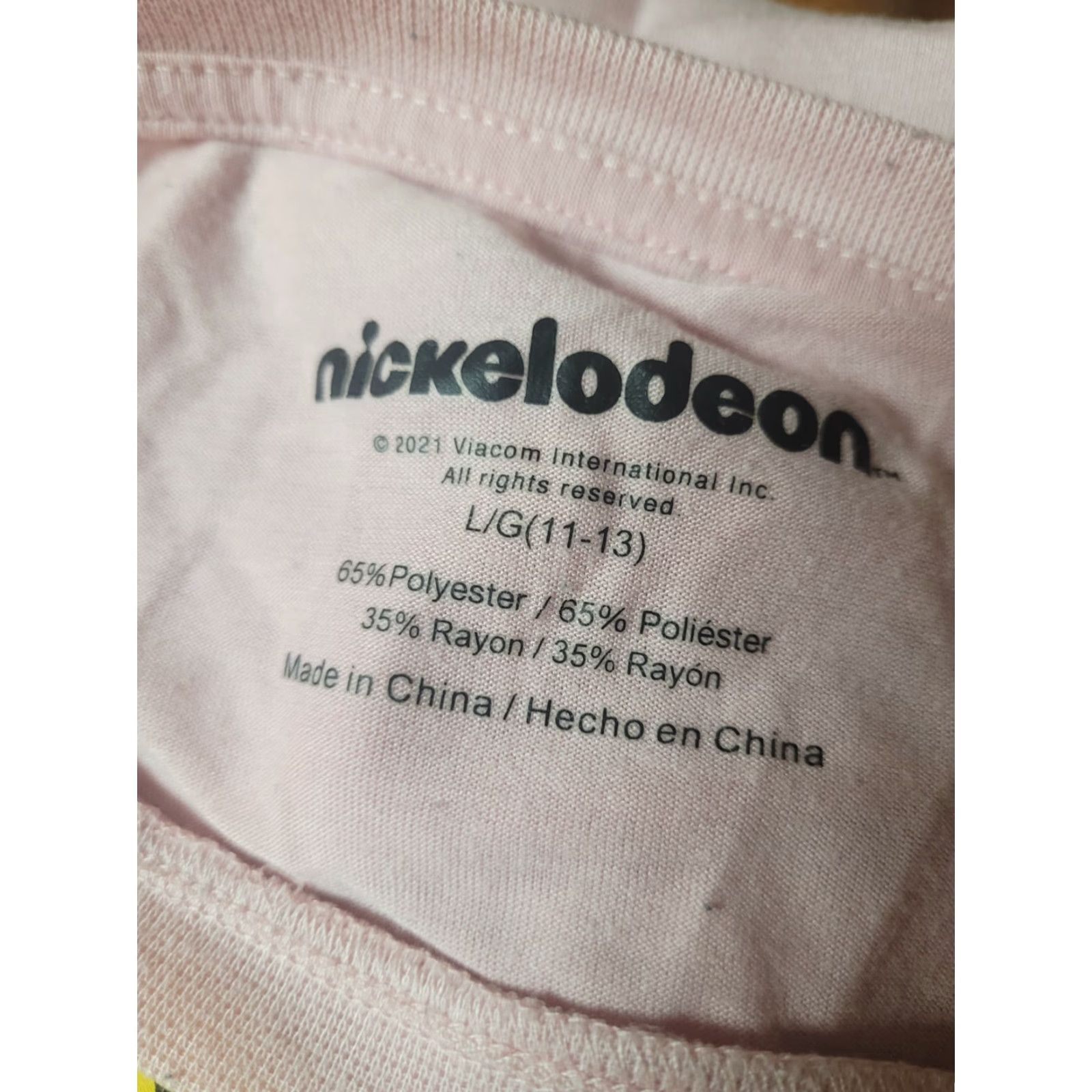 Nickelodeon VINTAGE Womens Jrs Large Retro 90s Rugrats Angelica Confident T Shirt Large 11-13 Nice Size L / US 10 / IT 46 - 2 Thumbnail