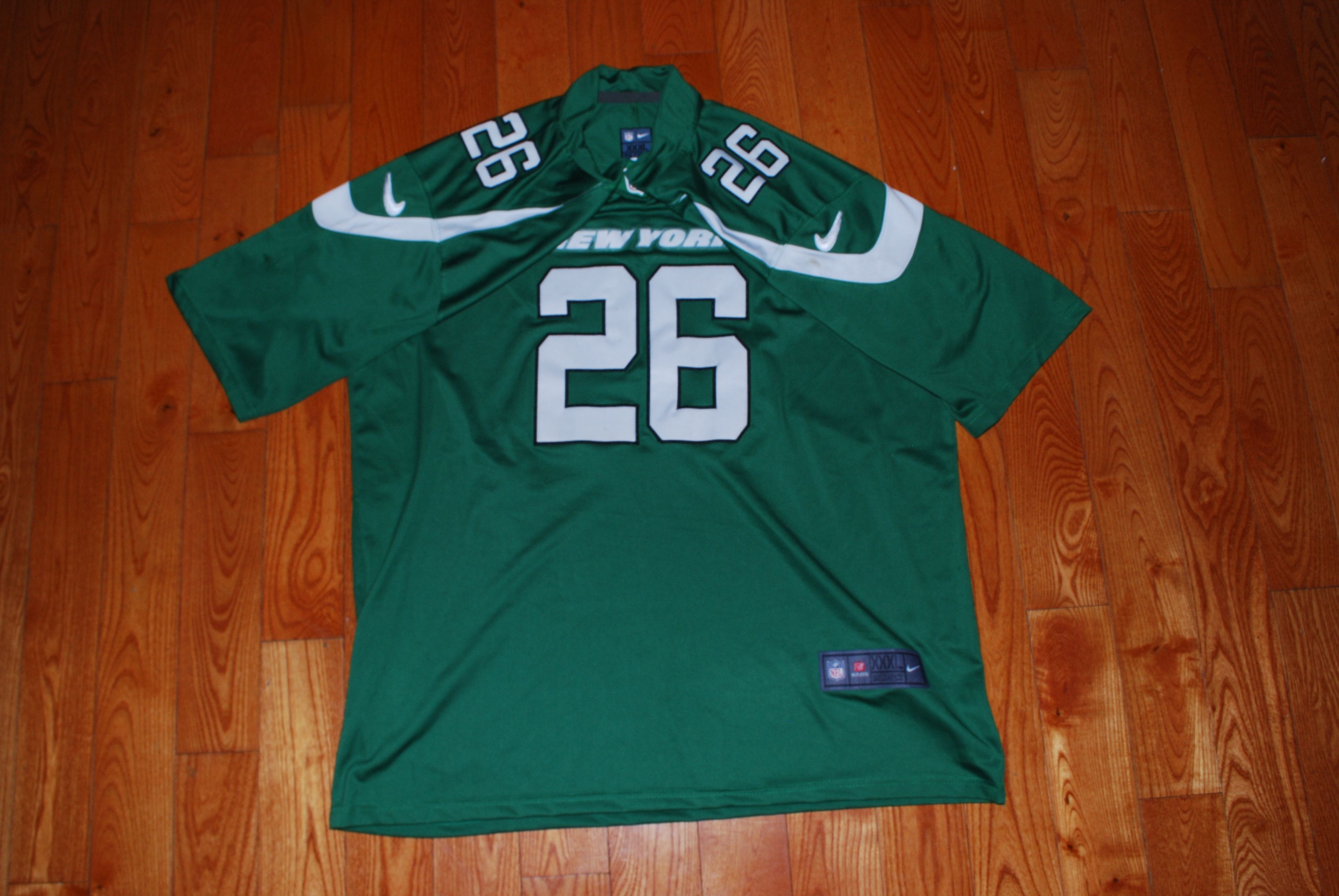 Nike Nike New York Jets NFL LeVeon Bell #26 Jersey Size US XXL / EU 58 / 5 - 1 Thumbnail