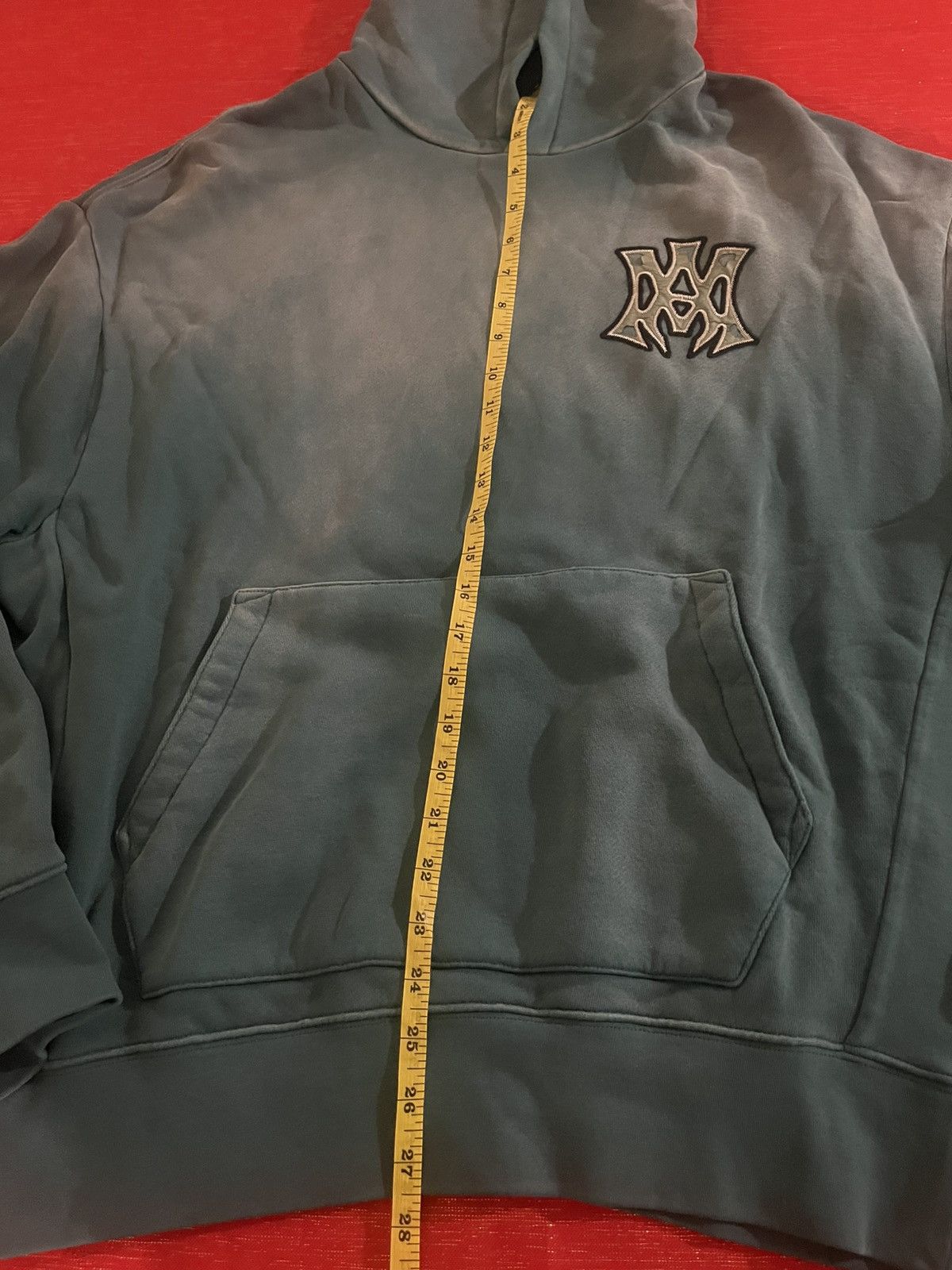Amiri Amiri Hollywood Oversized Hoodie Sz L Size US L / EU 52-54 / 3 - 18 Thumbnail
