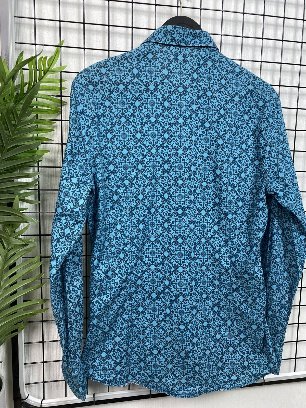Versace Versace collection All over print shirt Men 16/42 Blue Size US L / EU 52-54 / 3 - 22 Thumbnail
