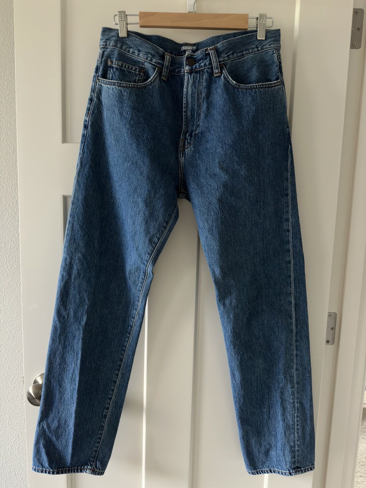 Carhartt Wip Carhartt WIP Pontiac Jeans 33x31 Size US 33 - 2 Thumbnail