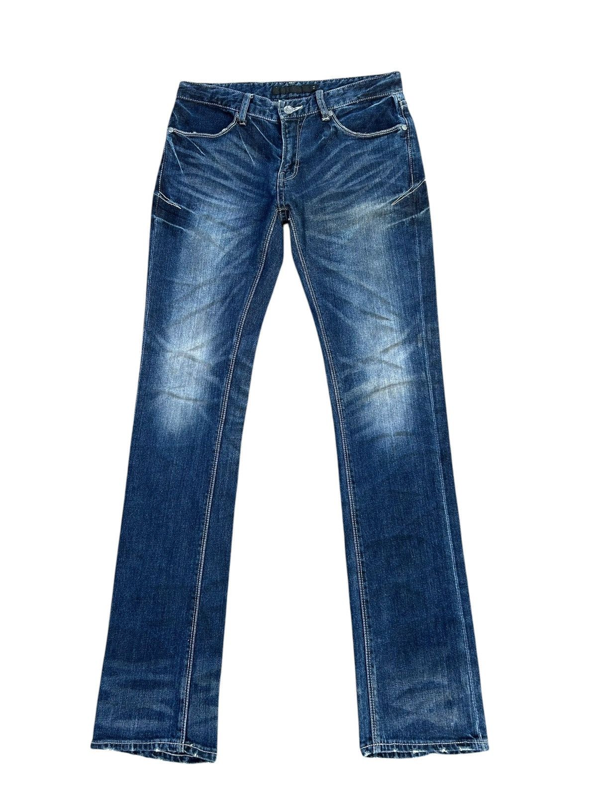 GOSTAR DE FUGA Gostar De Fuga Japanese Distressed Denim Jeans Size US 30 / EU 46 - 2 Thumbnail