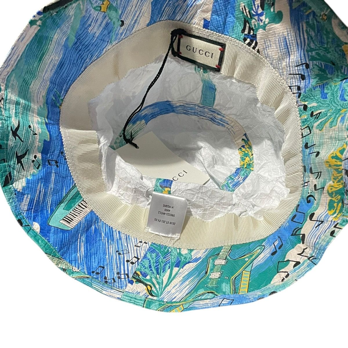 Gucci Bucket Hat Gucci Miami Edition 2020 RARE Size ONE SIZE - 6 Thumbnail
