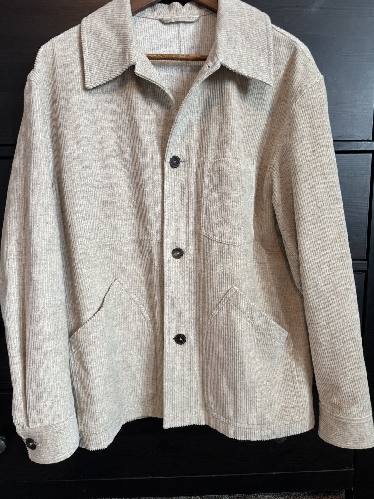 De Bonne Facture De Bonne Facture Cotton and Linen-Blend Corduroy Overshirt Size US S / EU 44-46 / 1 - 1 Thumbnail
