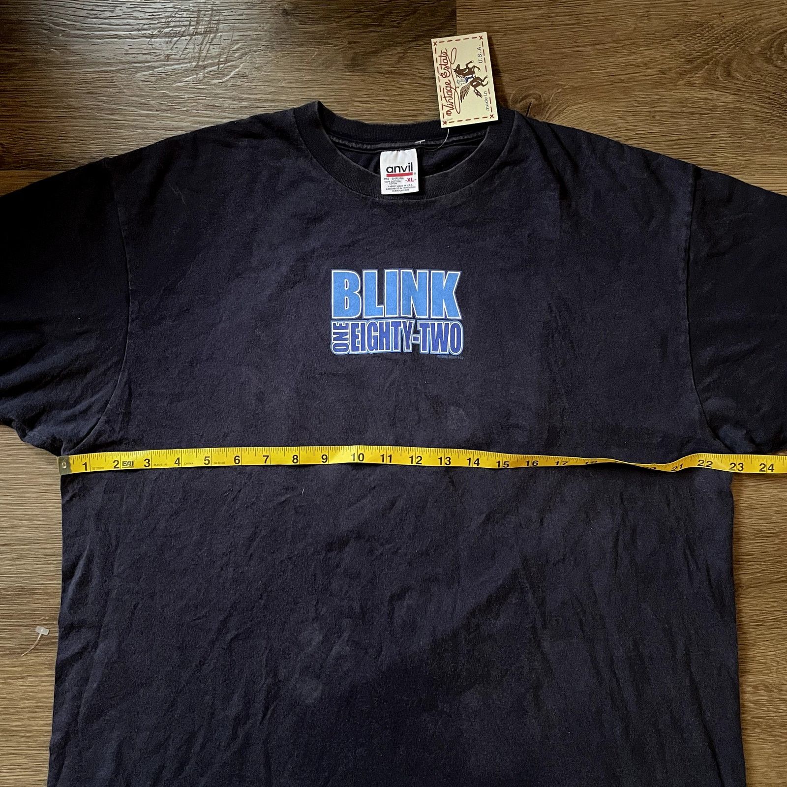 Anvil Blink 1-82 VTG Band Tee- Size XL Size US XL / EU 56 / 4 - 5 Thumbnail