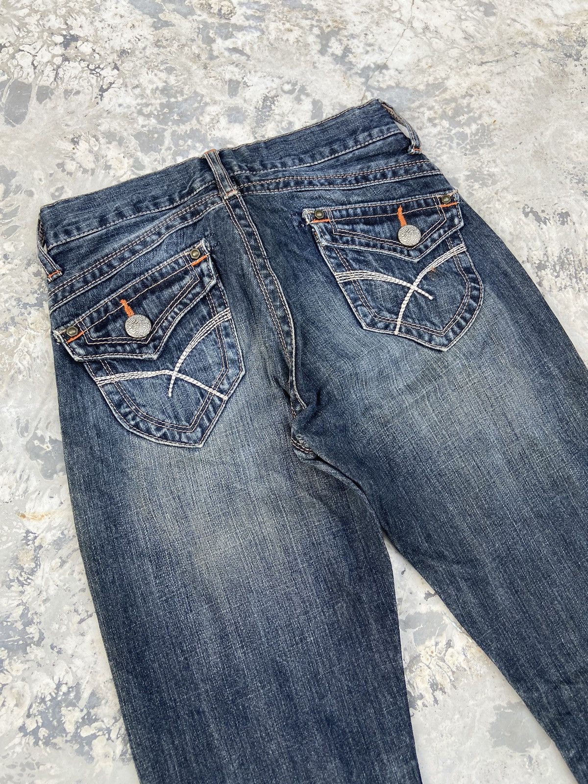 Hysteric Glamour × If Six Was Nine × Le Grande Bleu (L.G.B.) Oririn denim pants comport style Size 25" / US 0 / IT 36 - 5 Thumbnail