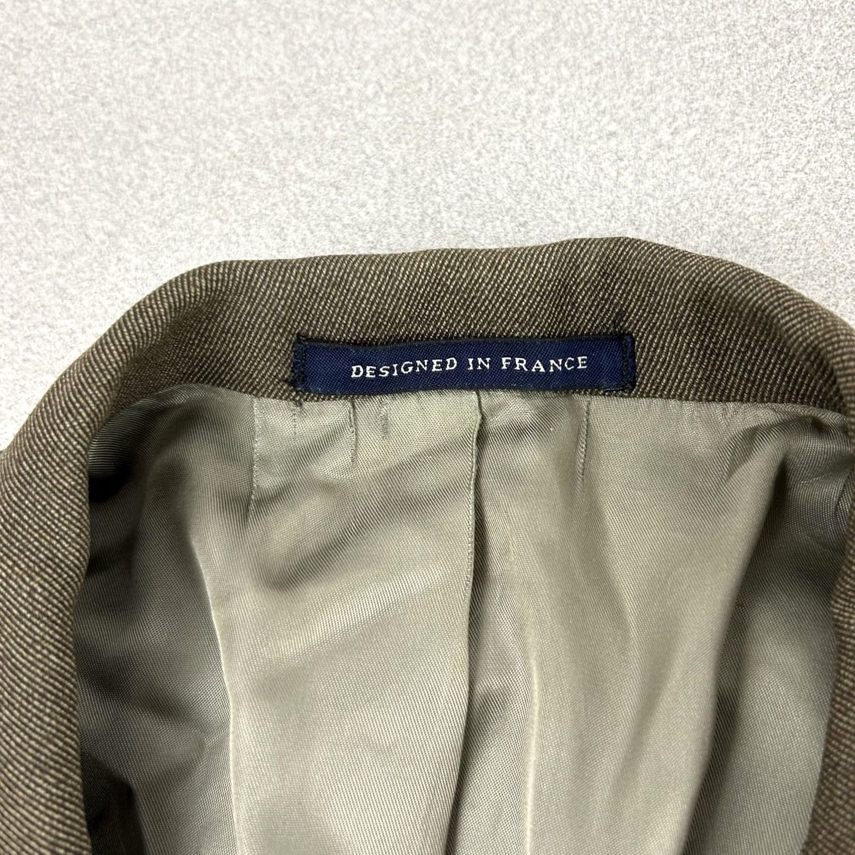Cremieux Daniel Cremieux Sport Coat Mens 44R Brown Pure Wool Loro Piana Italy blazer coat business Notch 3-Button Sleeve Mens Regular Size 44R - 3 Thumbnail