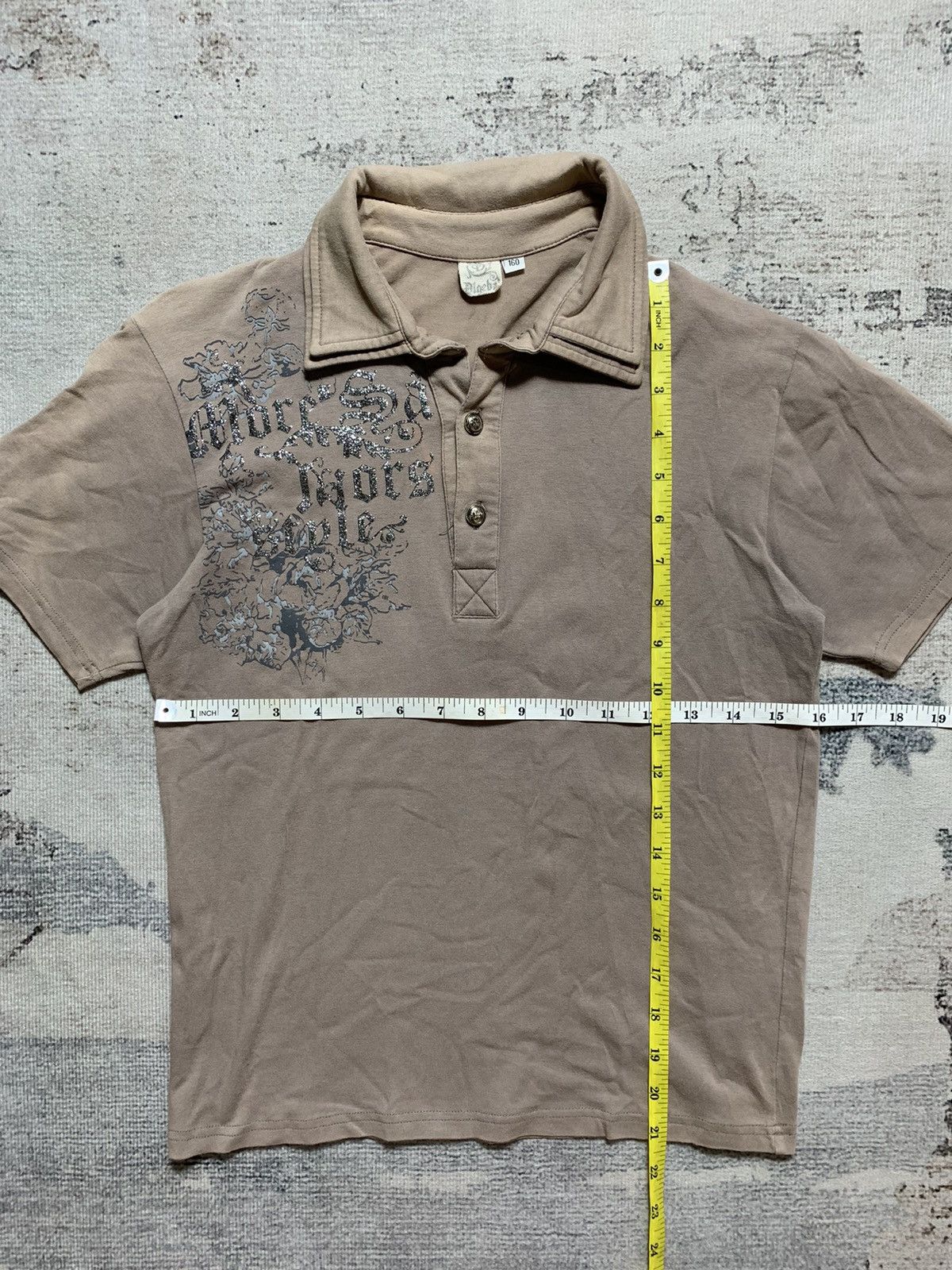 Beauty Beast 💥BINDING OFFER💥Japanese Double Collar Poem Gothic Tshirt Size US S / EU 44-46 / 1 - 9 Thumbnail