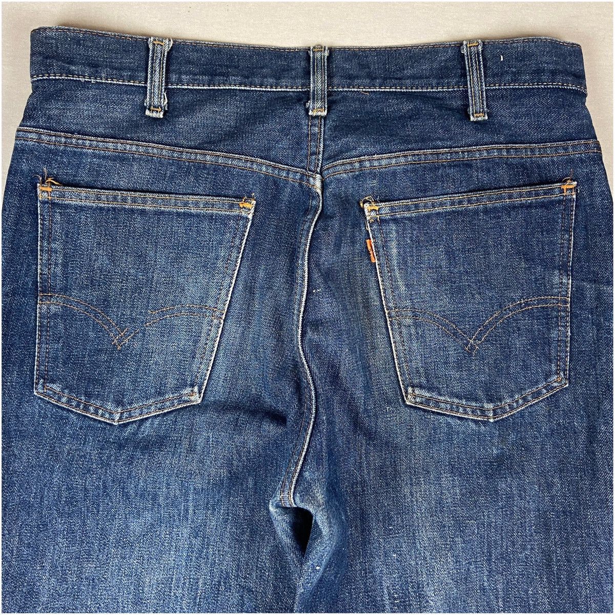 Levi's 1970–71 Levi’s 646 Jeans Big E Orange – Made in USA Size US 34 / EU 50 - 21 Thumbnail