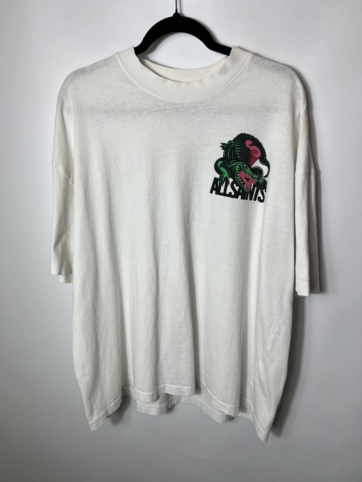 Allsaints Vintage streetwear y2k sk8 Allsaints Alligator Crocodile Tee Size US XL / EU 56 / 4 - 3 Thumbnail