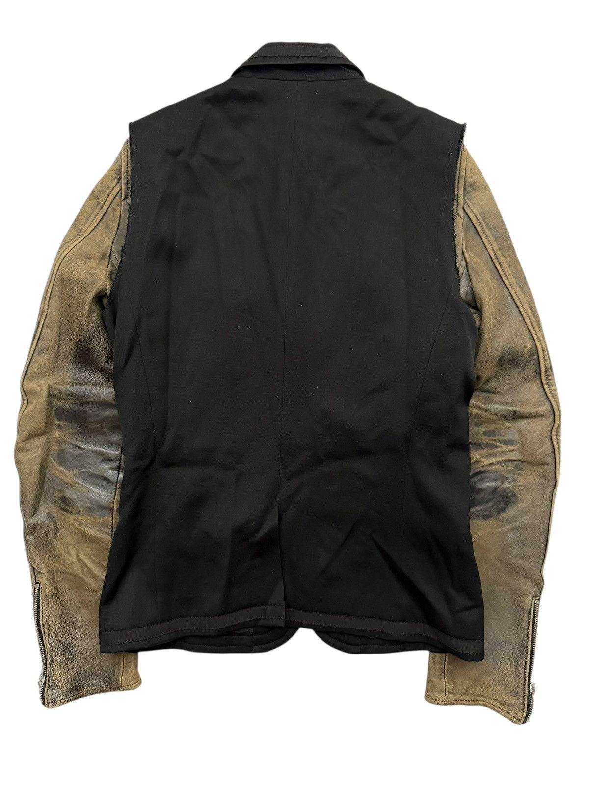 Undercover 2007 “Purple” Rare Hybrid Lamb Leather Jacket Size US L / EU 52-54 / 3 - 3 Thumbnail
