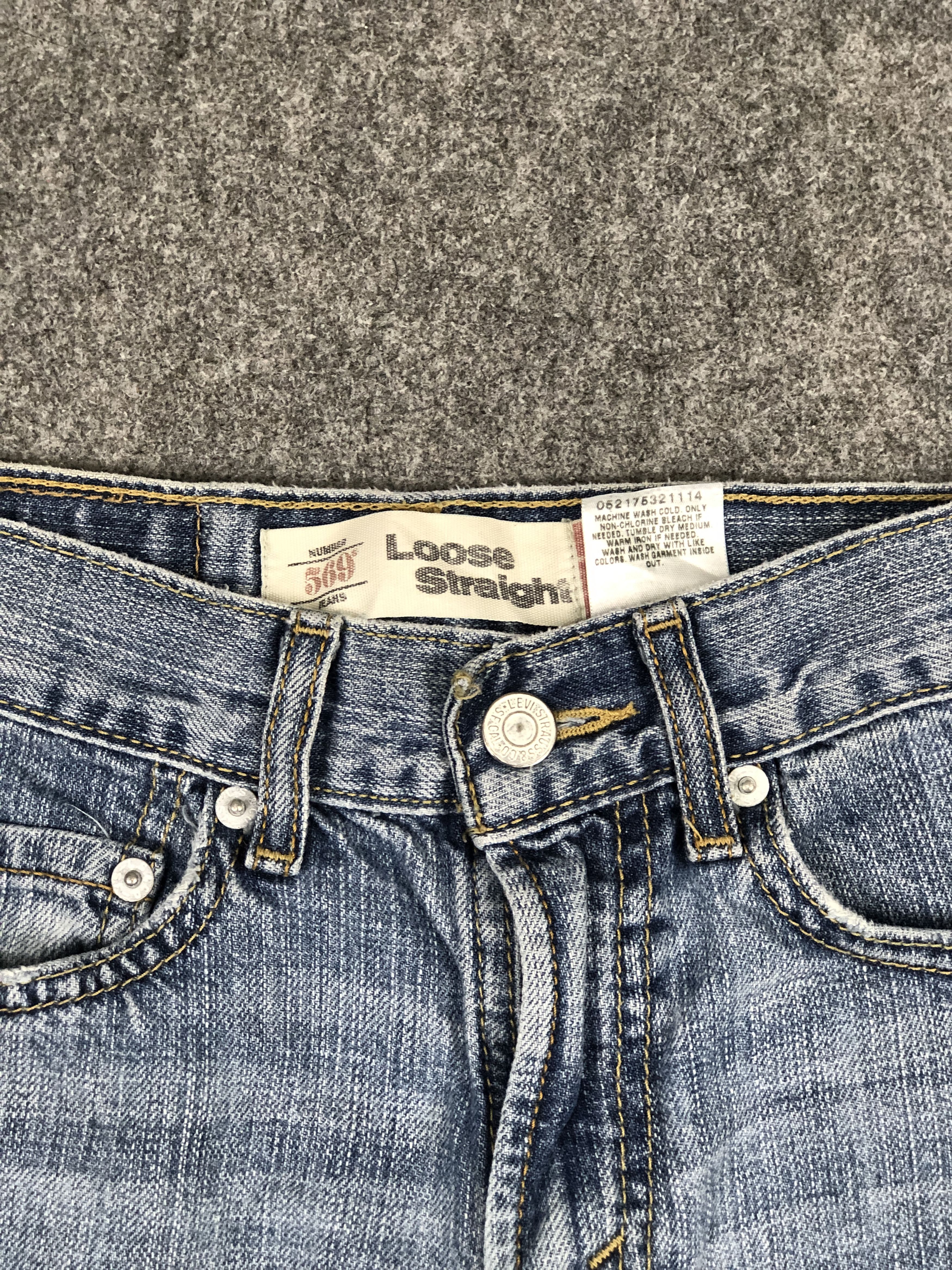 Levi's Vintage Levis 569 Loose Straight Jeans DP2351 Size US 26 / EU 42 - 6 Thumbnail
