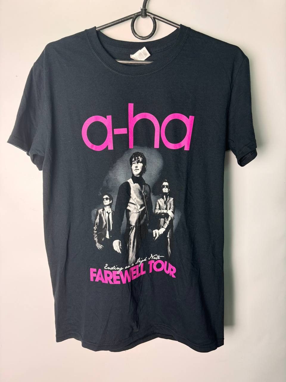 Band Tees × Vintage Vintage streetwear band rock tour A-HA T shirt Size US S / EU 44-46 / 1 - 1 Thumbnail