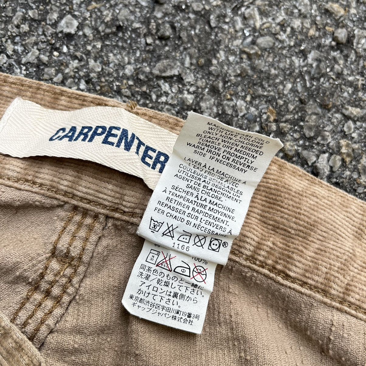 Gap × JNCO Baggy Carpenter Corduroy Pants GAP Carhartt Style Size US 34 / EU 50 - 8 Thumbnail