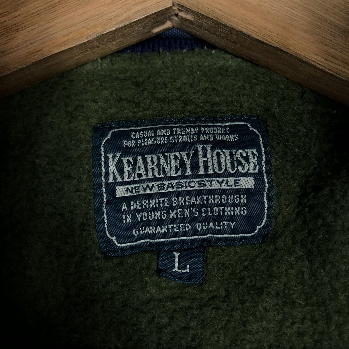Japanese Brand 🔥VINTAGE BOMBER JACKET KEARNEY HOUSE ISSEY MIYAKE BLANKET Size US L / EU 52-54 / 3 - 18 Thumbnail