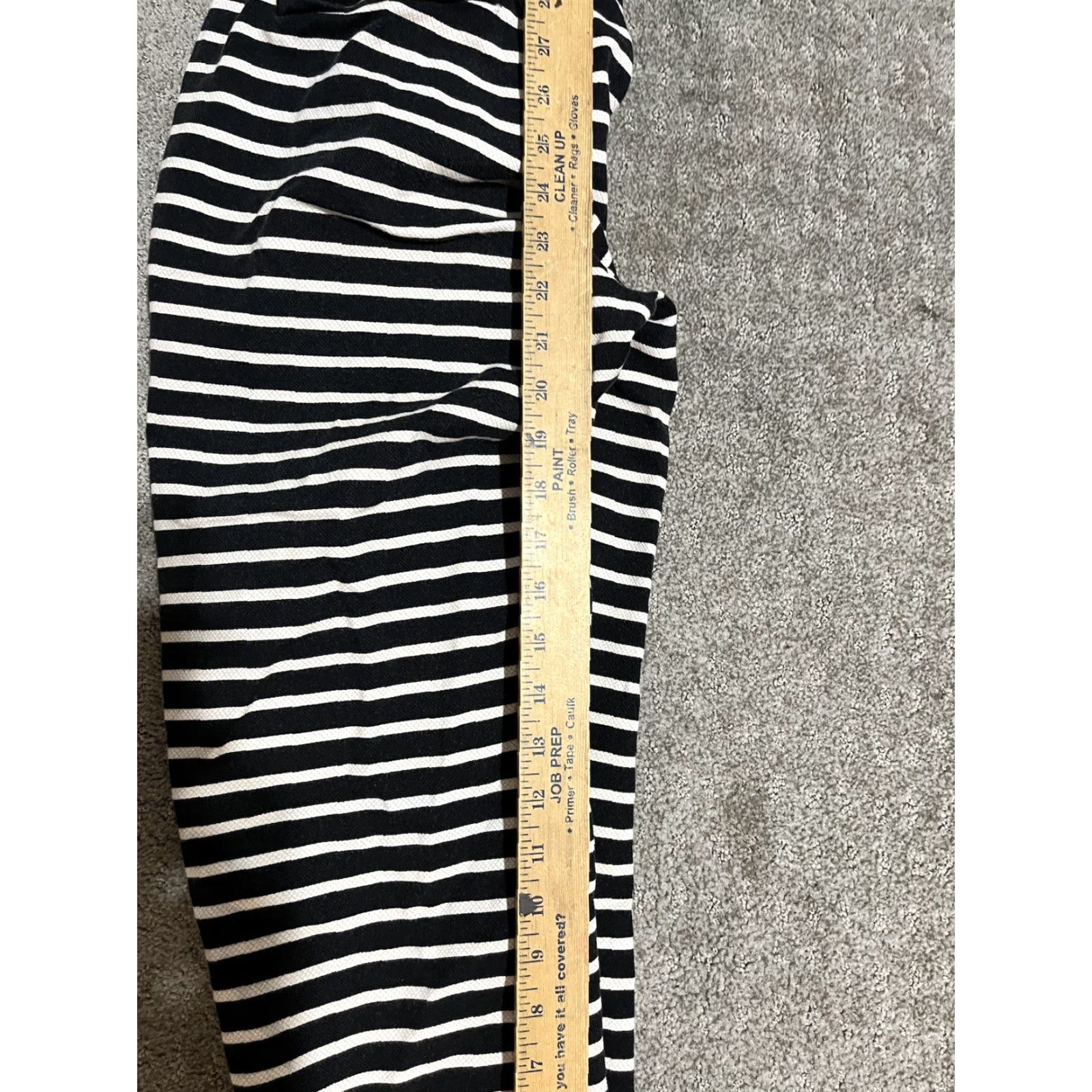 Ann Taylor Ann Taylor Loft The Riviera Pant Women Sz 6 Black White Striped Julie Fit Size 28" / US 6 / IT 42 - 7 Thumbnail