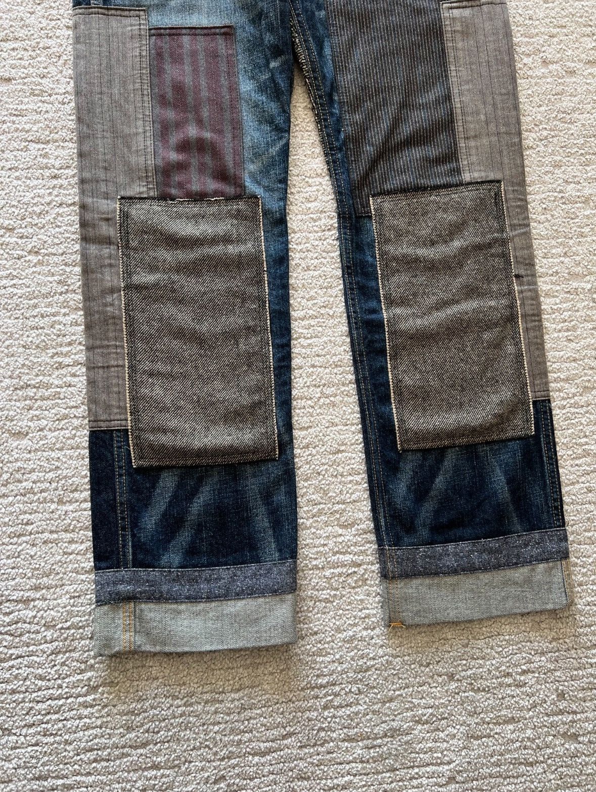Junya Watanabe Junya Watanabe x Comme des garçons denim jeans Size US 31 - 4 Thumbnail