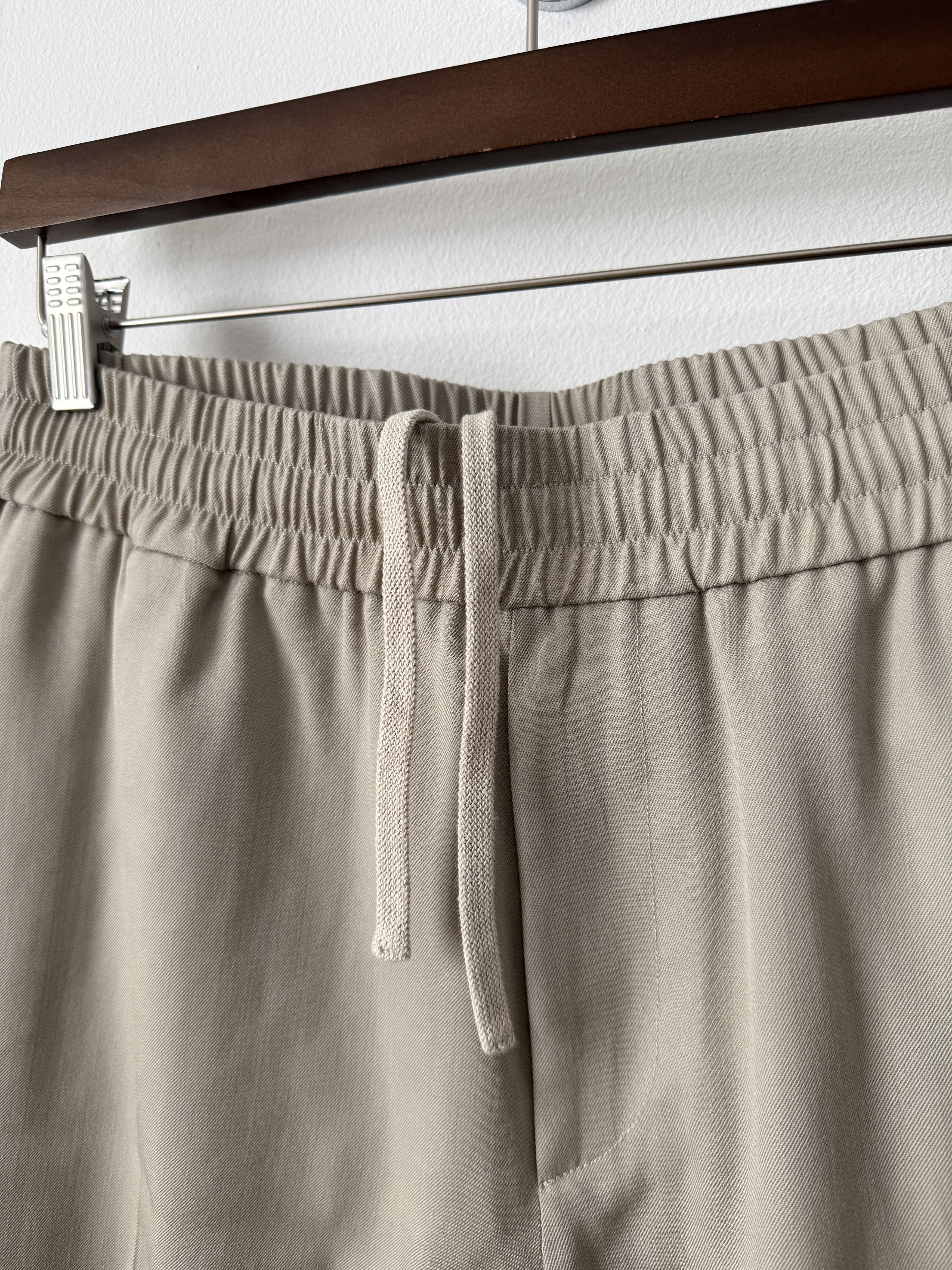 John Elliott Italian Wool Easy Trouser Khaki Size US 32 / EU 48 - 6 Thumbnail