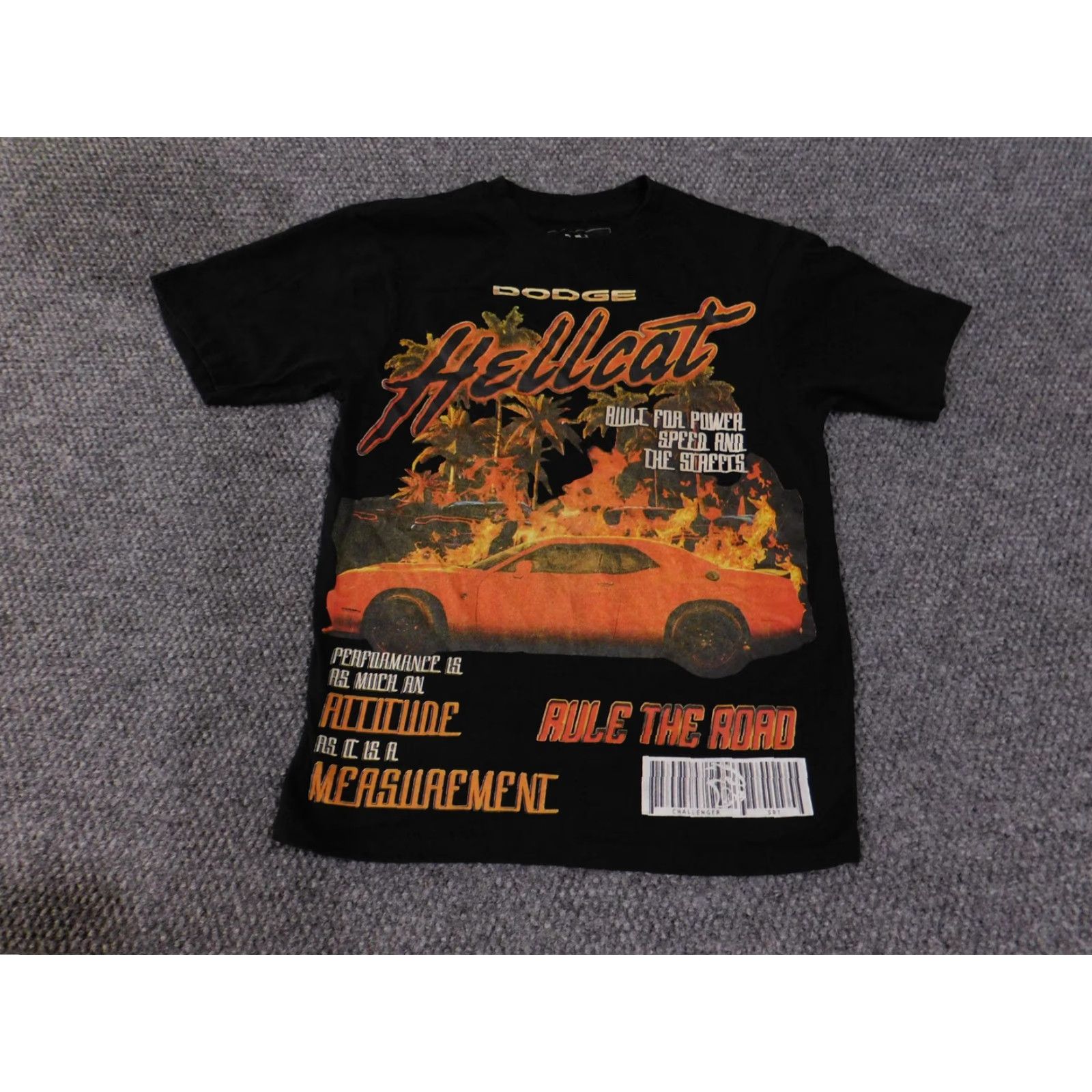 Reason Dodge Hellcat Shirt Mens Small Black Challenger SRT Graphic Tee Car Racing Muscle Size US S / EU 44-46 / 1 - 2 Thumbnail