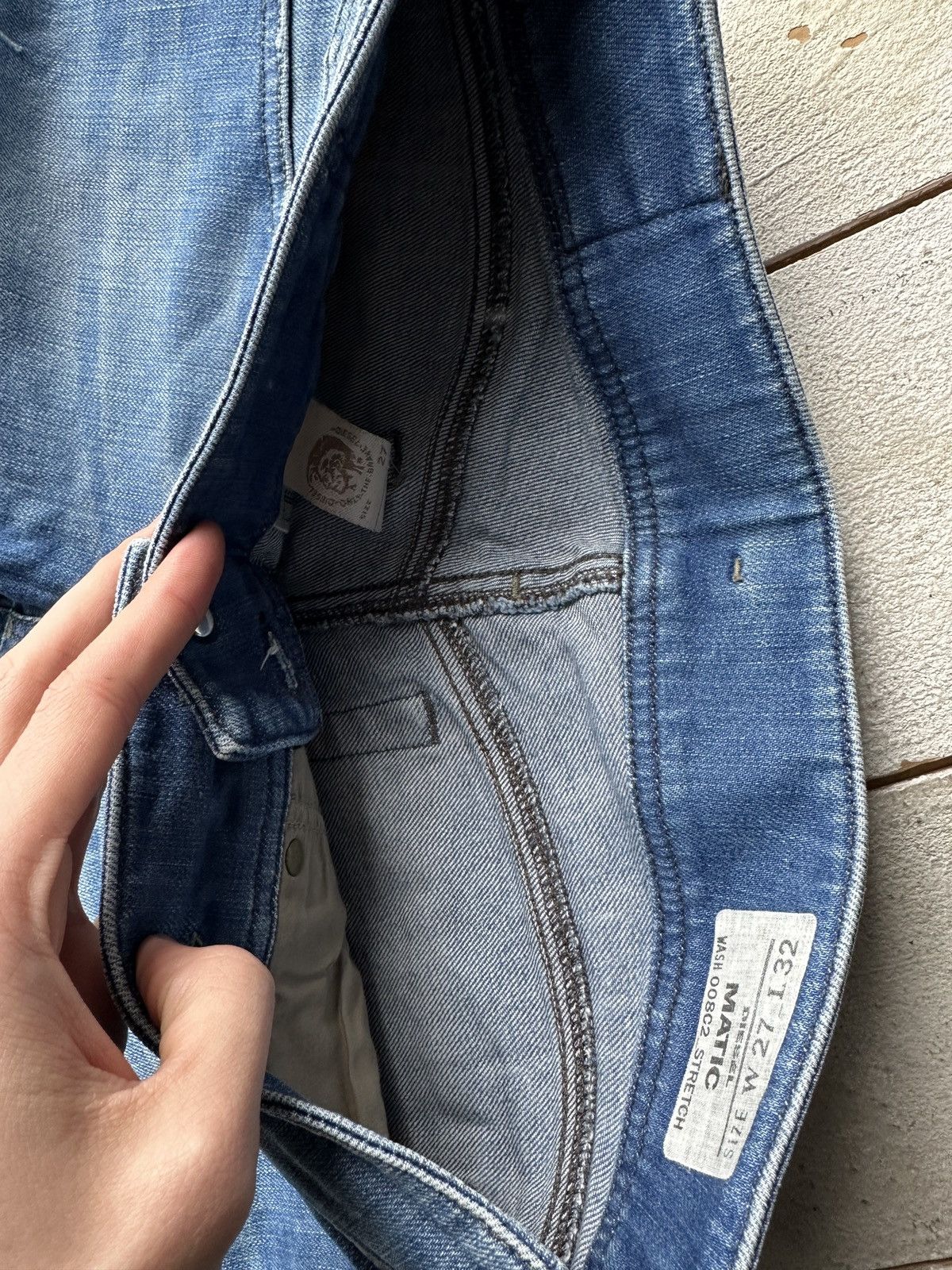 Diesel 🚨Gothic Diesel Regular Slim relax Flared Jeans Womens Size 27" / US 4 / IT 40 - 8 Thumbnail