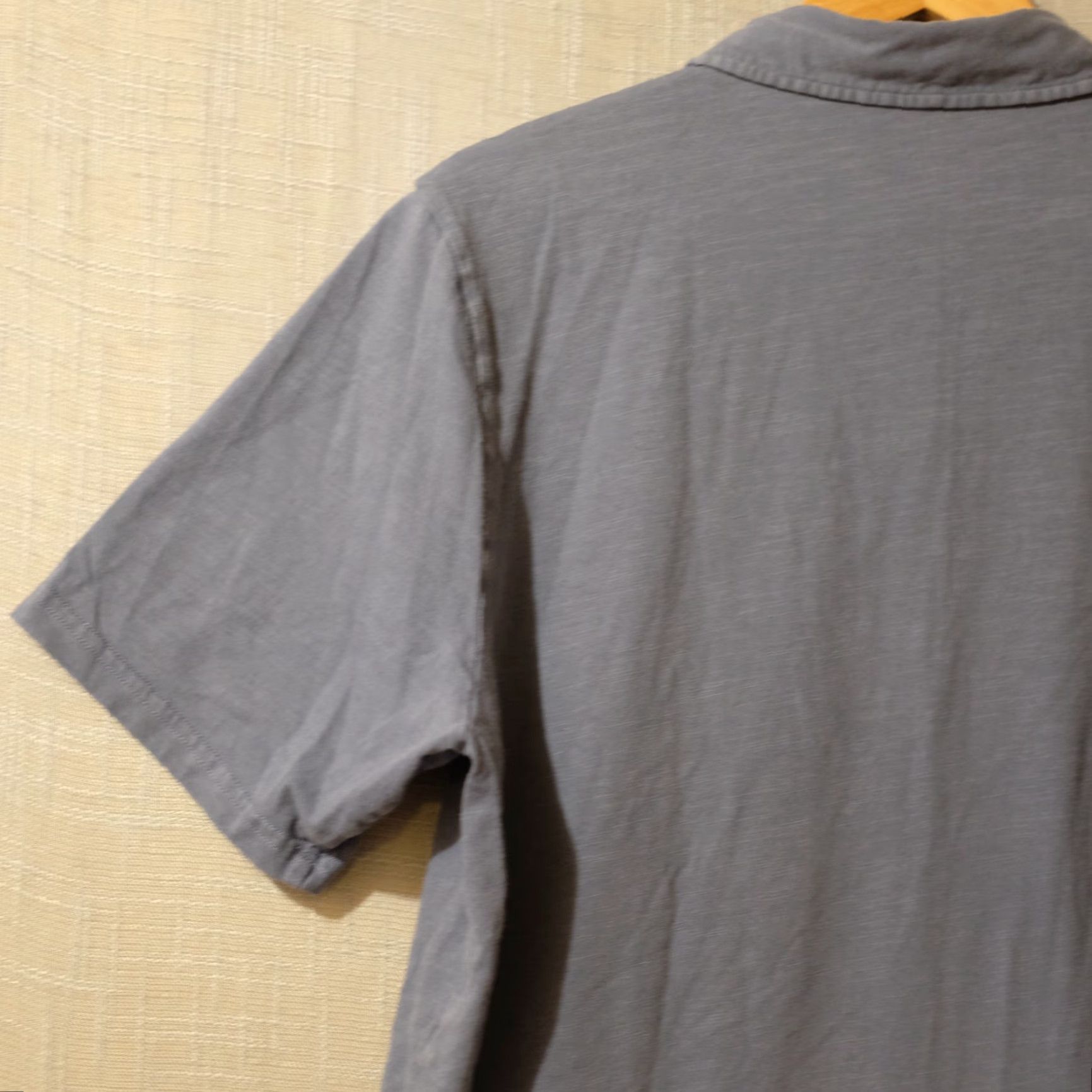 Vintage LL Bean Polo Shirt Grey 100% Cotton Mens L Classic Short Sleeve Polo Shirt Logo Breathable All Seasons Casual Travel Sport Mens L Size US XL / EU 56 / 4 - 6 Thumbnail