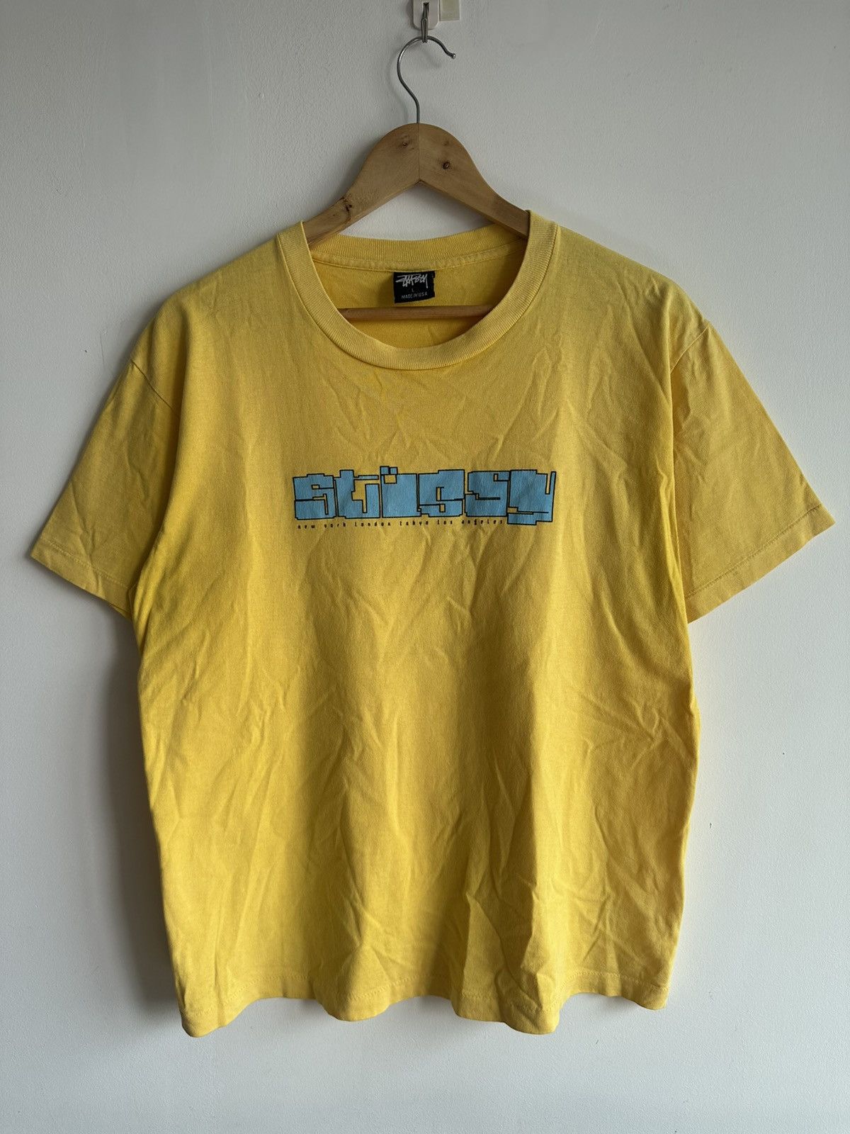 Stussy × Vintage Vintage 90’s Stussy Beastie Boy Single Stitch USA Tees Size US L / EU 52-54 / 3 - 2 Thumbnail