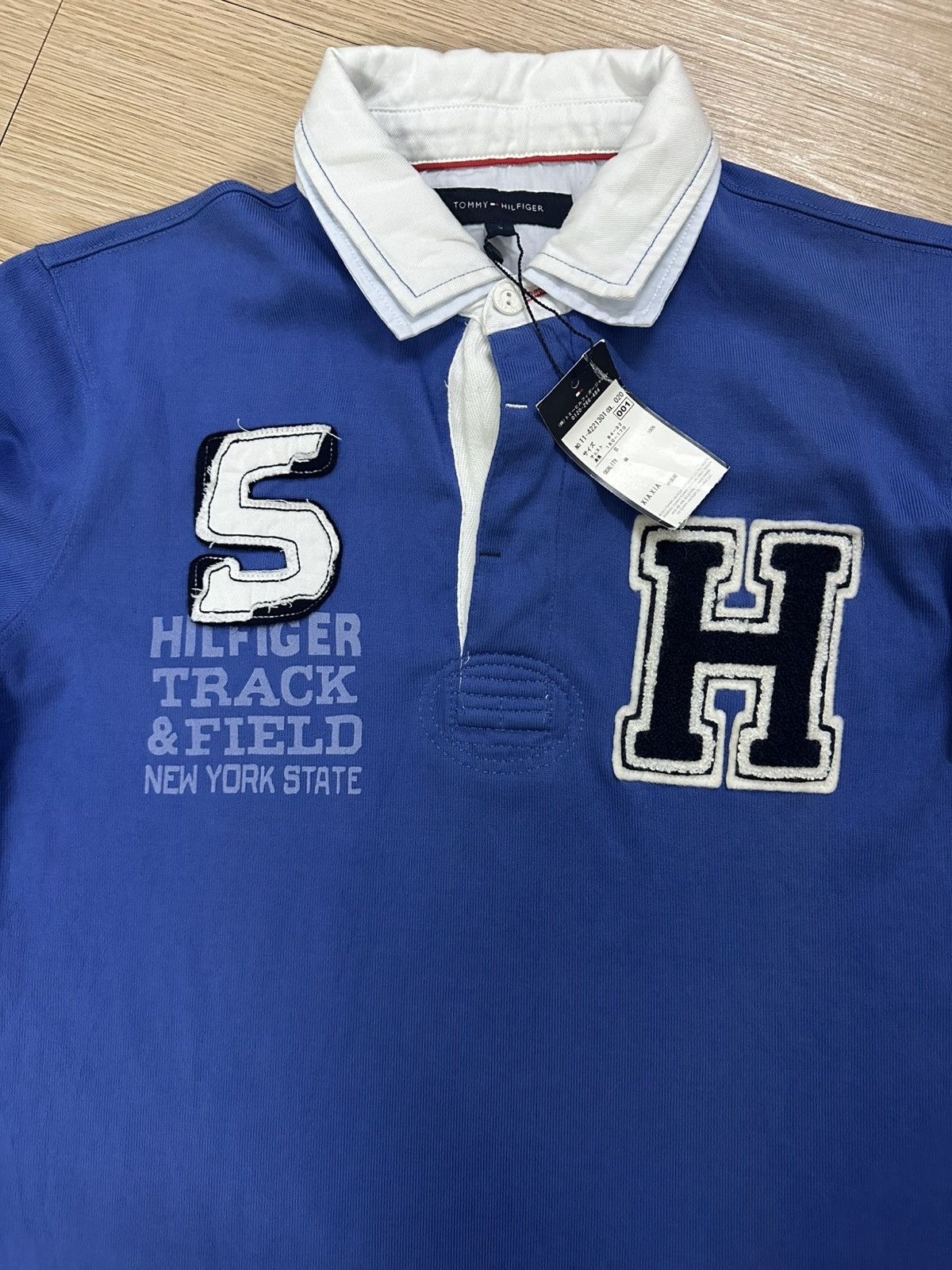 Beauty Beast × Tommy Hilfiger Rare Beautiful NOS Tommy Hilfiger Polo Rugby Shirt Deadstock Size US S / EU 44-46 / 1 - 7 Thumbnail