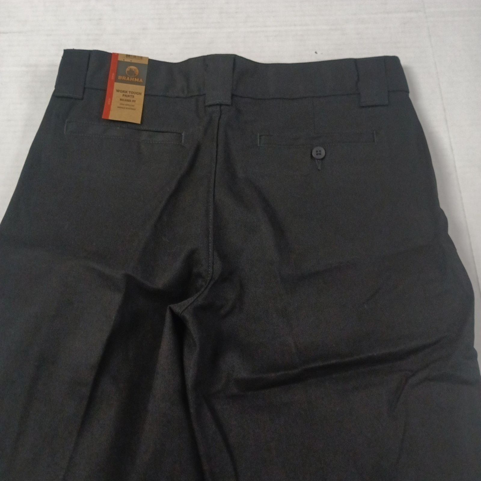 Other Brahma Men Work Tough Pants Durable Size 32x30 Black Relaxed Size US 32 / EU 48 - 7 Thumbnail