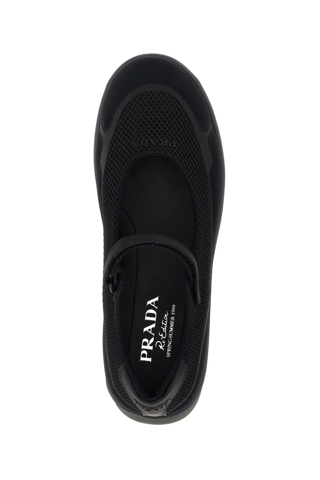 Prada PRADA Mesh Black Ballerina Flats New And Authentic Size US 7.5 / IT 37.5 - 4 Thumbnail