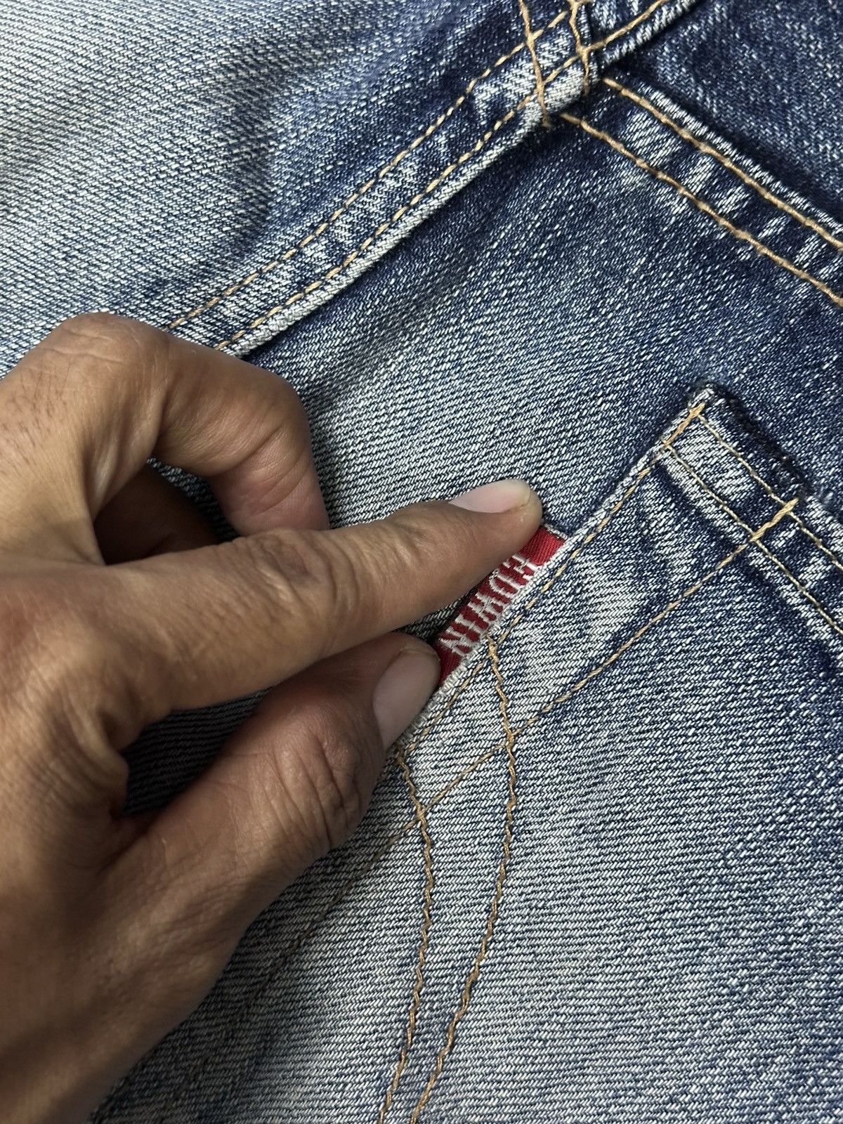 Kapital Vintage Edwin Distress Denim. Size US 32 / EU 48 - 13 Thumbnail
