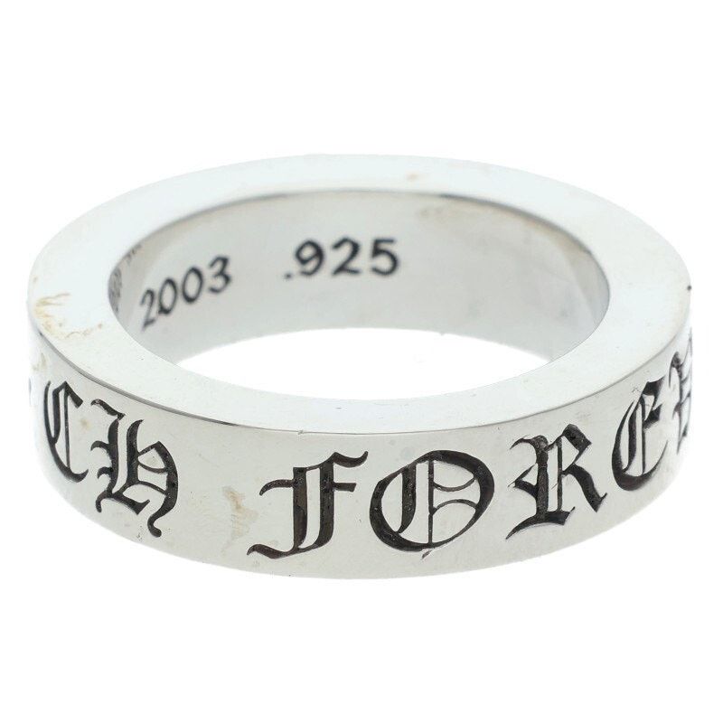 Chrome Hearts Chrome Hearts Forever Spacer Silver Ring Size ONE SIZE - 1 Thumbnail