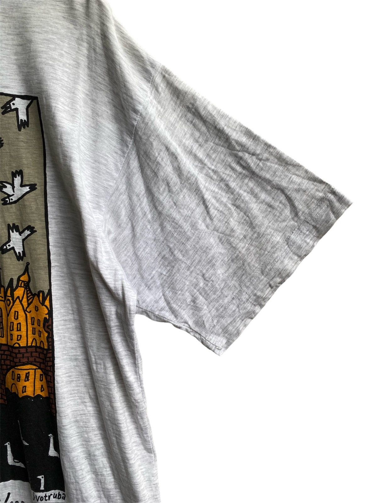 Vintage 🔥🔥Rare Vintage Franz Kafka Art Praha tee Size US L / EU 52-54 / 3 - 3 Thumbnail