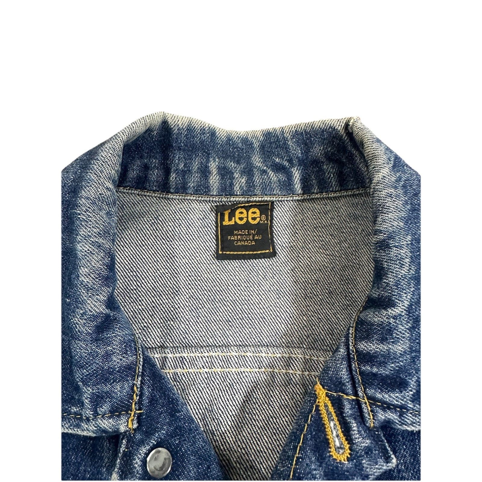 Lee Vintage Lee Denim Jacket Made In Canada Patina Whiskering 70 Size US M / EU 48-50 / 2 - 3 Thumbnail