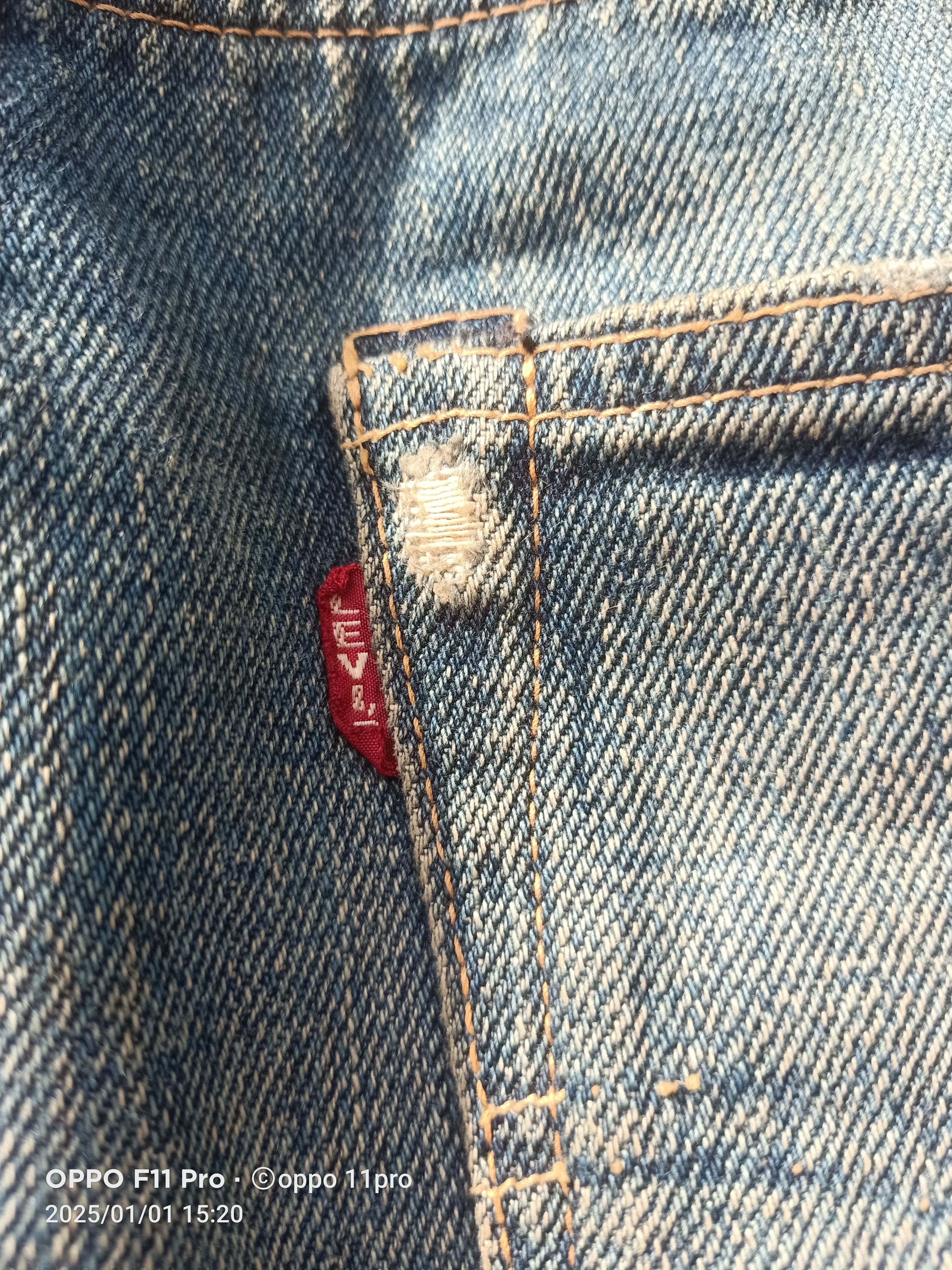 Levi's × Levi's Vintage Clothing Vintage Levi's Big E 47501 Denim Selvedge Size US 31 - 11 Thumbnail