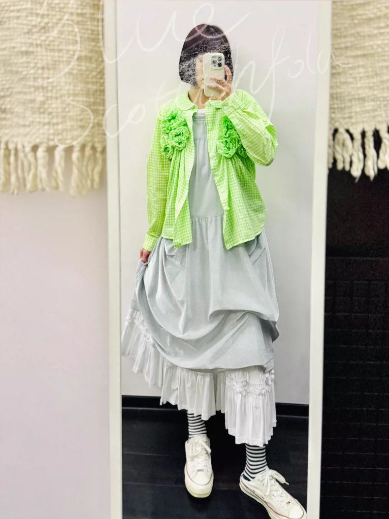 Comme des Garcons Comme Des Garcons Rose embroidered shirt Size M / US 6-8 / IT 42-44 - 8 Thumbnail