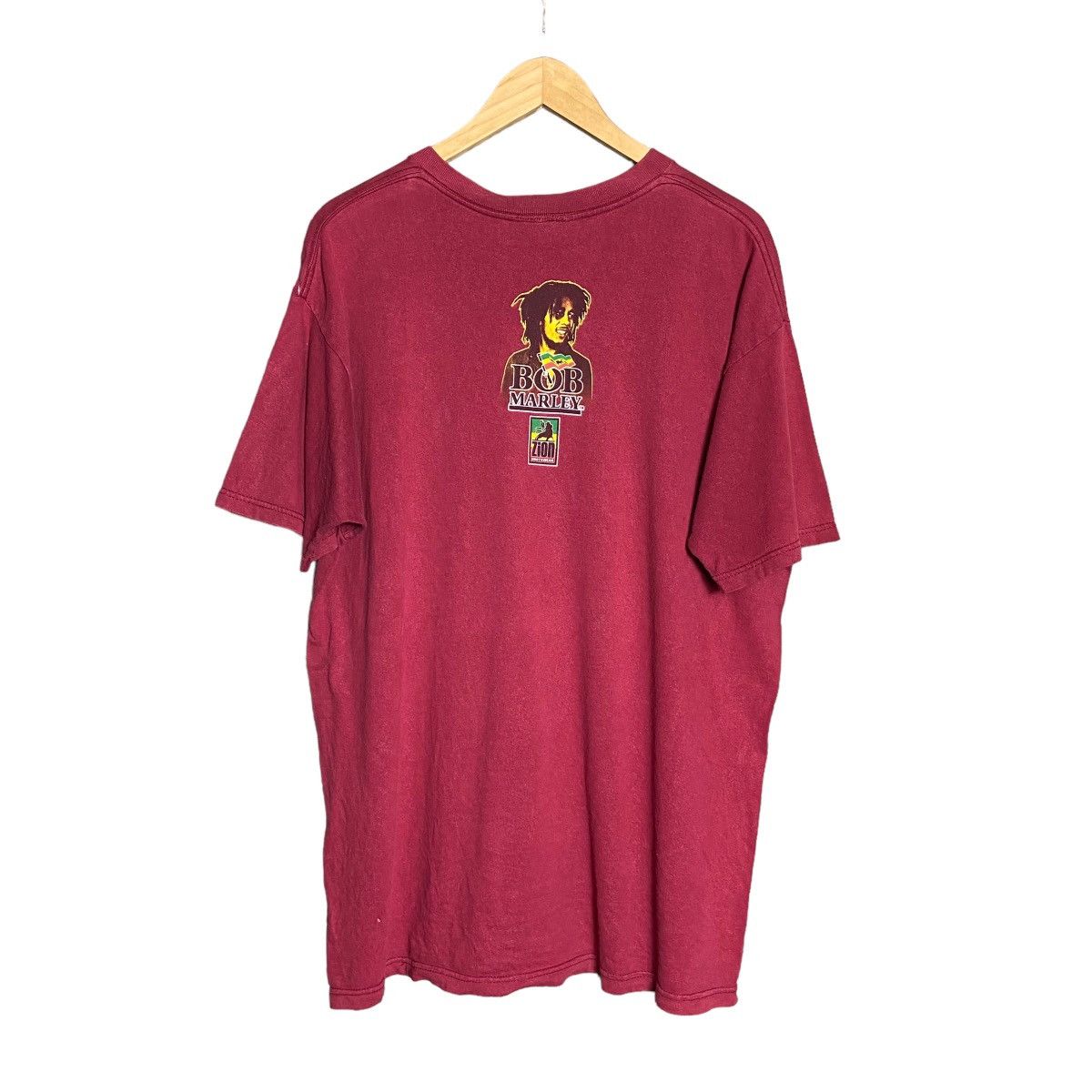 Band Tees × Vintage Vintage 90s Bob Marley Tee Size US XL / EU 56 / 4 - 2 Thumbnail