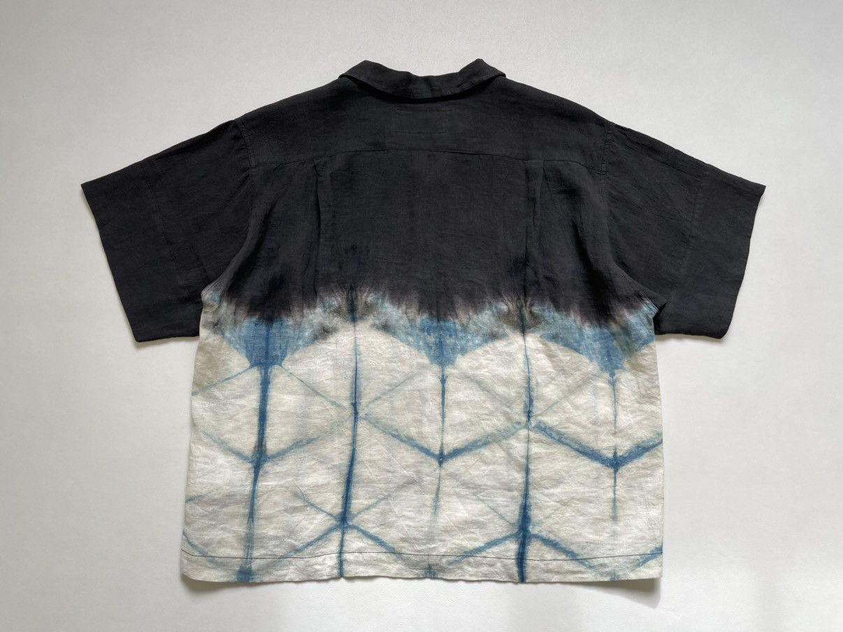 Story Mfg. ‘Peace Tie Dye Print’ Linen Shirt Size US M / EU 48-50 / 2 - 14 Thumbnail