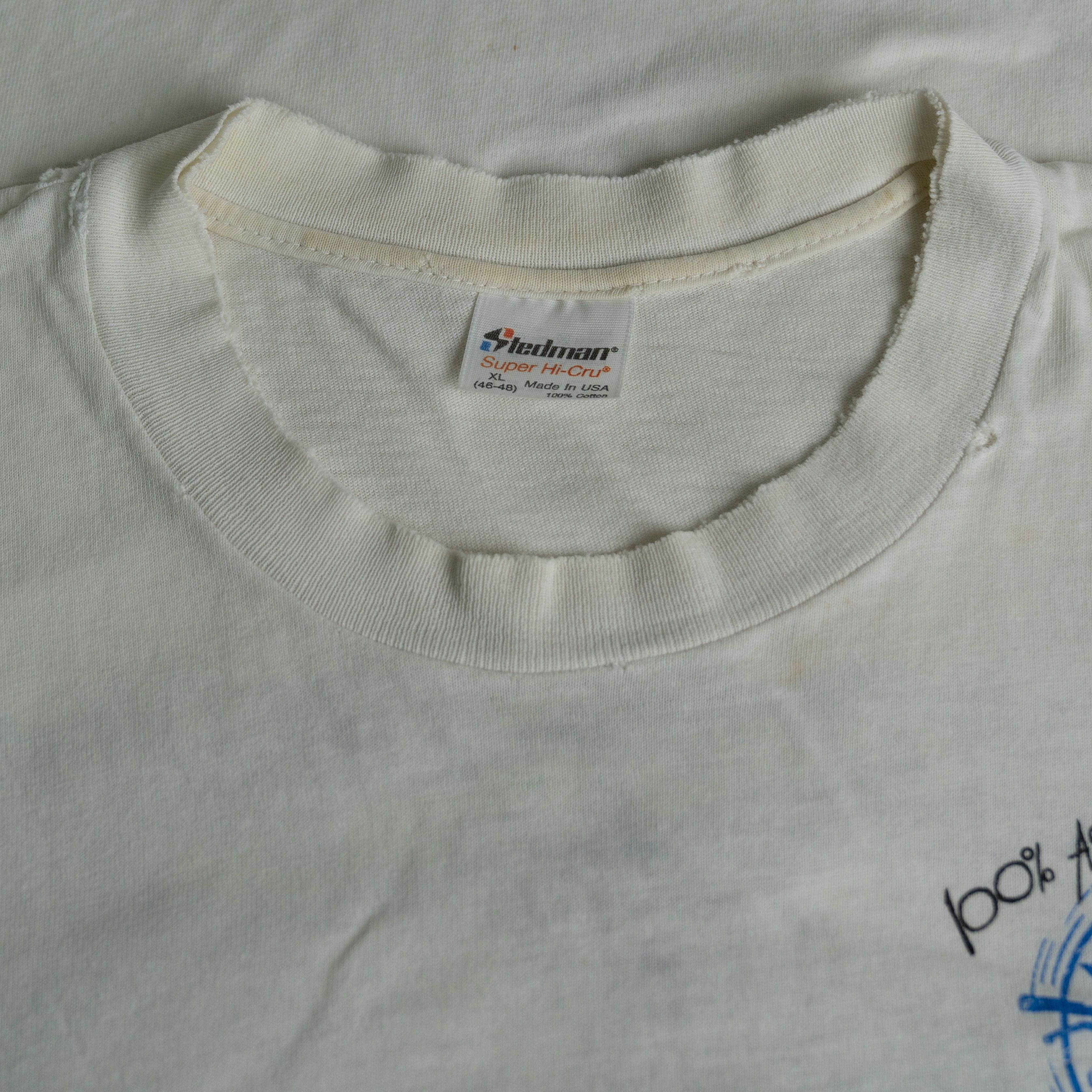 Vintage Vintage 1980's Diamondback Bike BMX Racing Tee Shirt Size US XL / EU 56 / 4 - 3 Thumbnail