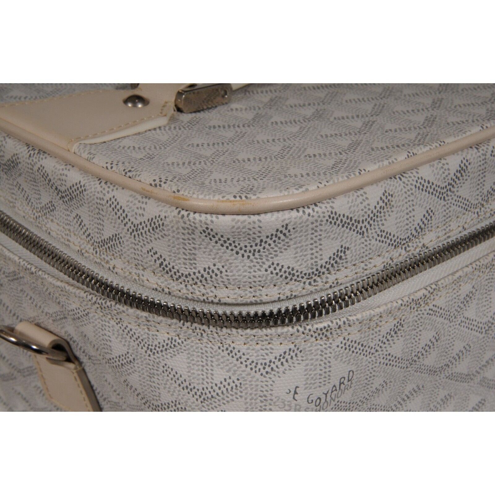Goyard Vintage 2000's Y2k Vanity Train Case Canvas Bag - 02252 Size ONE SIZE - 18 Thumbnail
