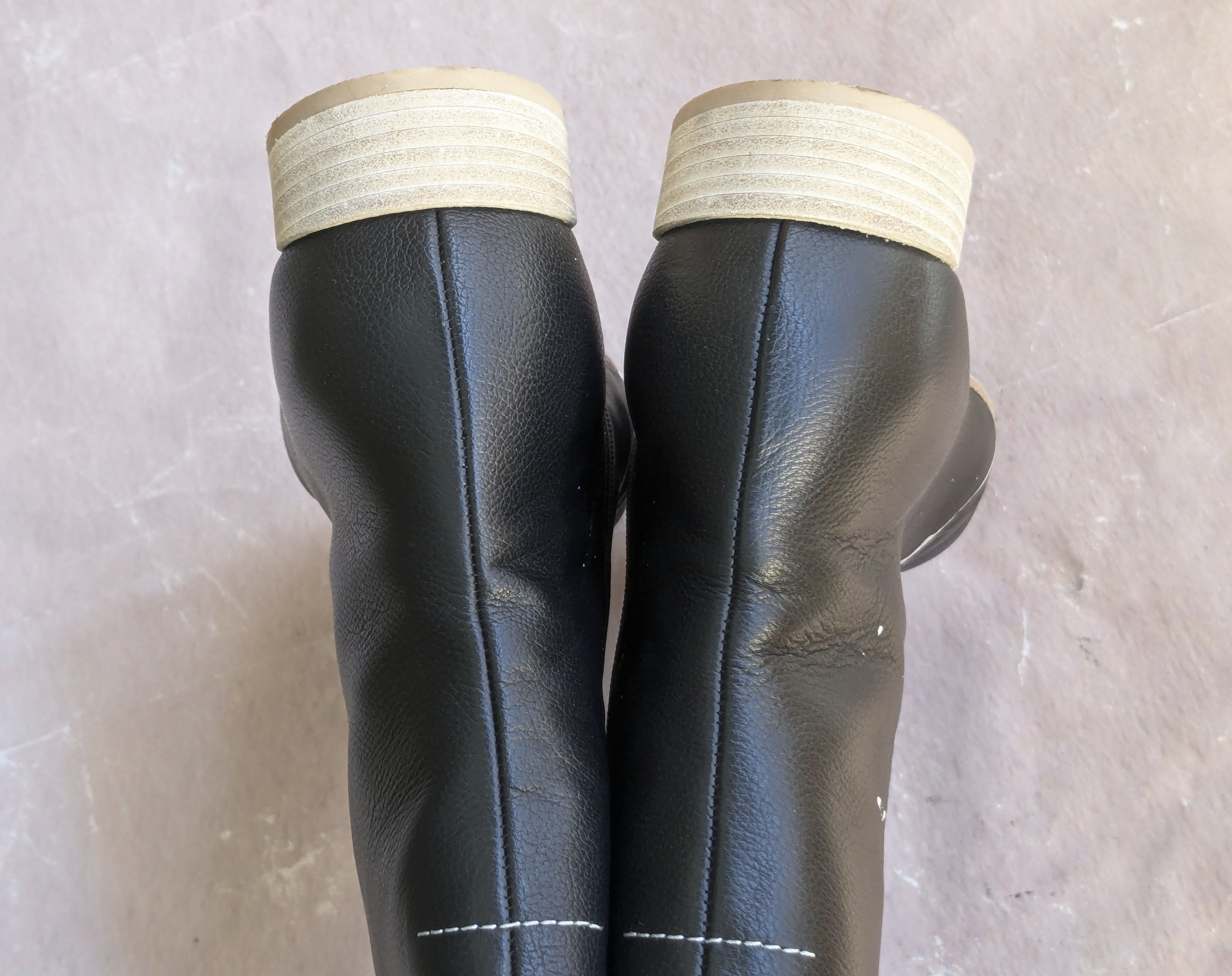 Maison Margiela Maison Margiela Side Zip Boots Paint Splatter Black 11 44 Size US 11 / EU 44 - 13 Thumbnail